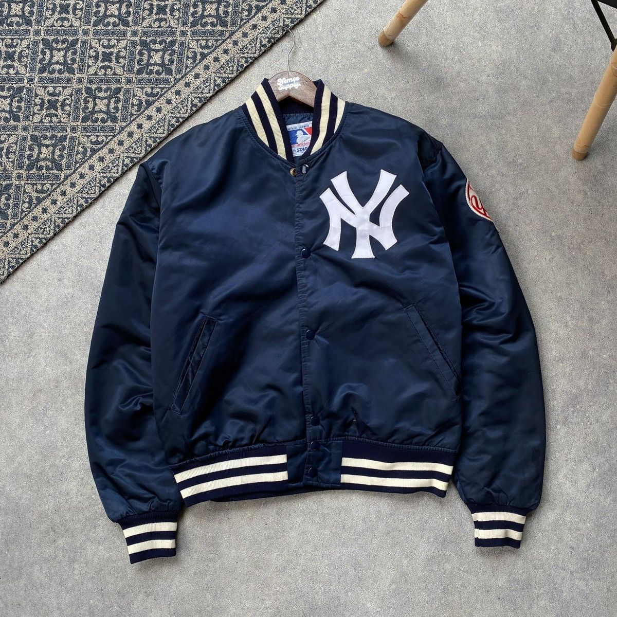 Starter Vintage varsity new york yankees MLB starter satin Size US M / EU 48-50 / 2 - 1 Thumbnail