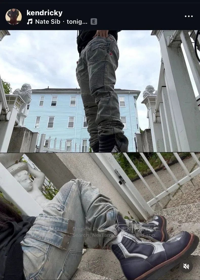Balmain balmain 2015aw distressed denim pants. Size US 33 - 5 Thumbnail