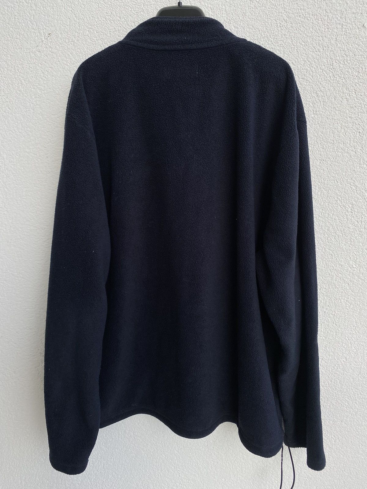 Yves Saint Laurent Fleece Big Logo YSL Sweatshirt 1/4 Zip YSL Sweater Size US XL / EU 56 / 4 - 18 Thumbnail