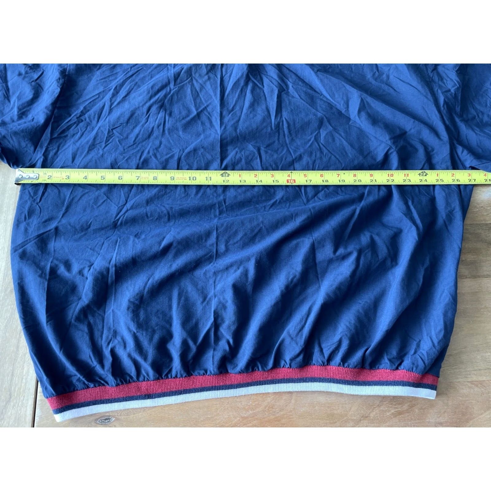 Lee VINTAGE Lee Windbreaker Mens XL Baseball MLB Pullover Longsleeve Blue Size US XL / EU 56 / 4 - 7 Thumbnail