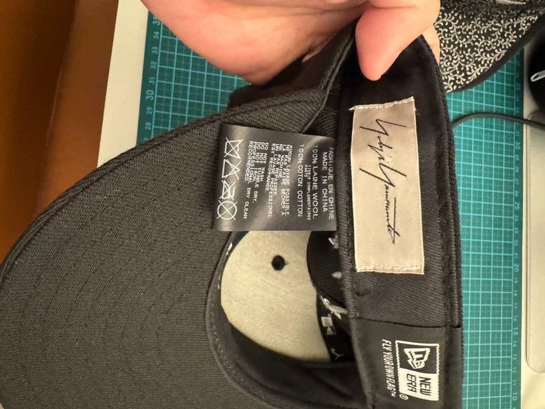 Yohji Yamamoto Yohji Yamamoto New Era Wool Hat Size ONE SIZE - 4 Thumbnail