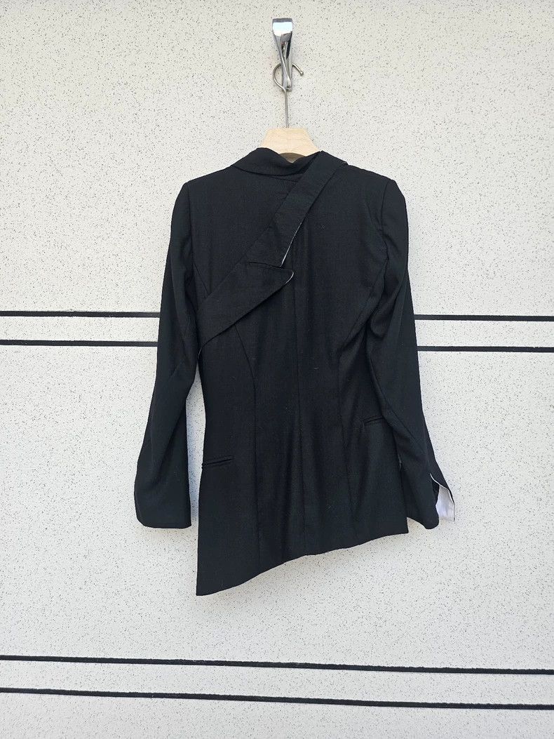 Ann Demeulemeester Ann Demeulemeester Deconstructed Blazer Jacket-2506 Size S / US 4 / IT 40 - 5 Thumbnail