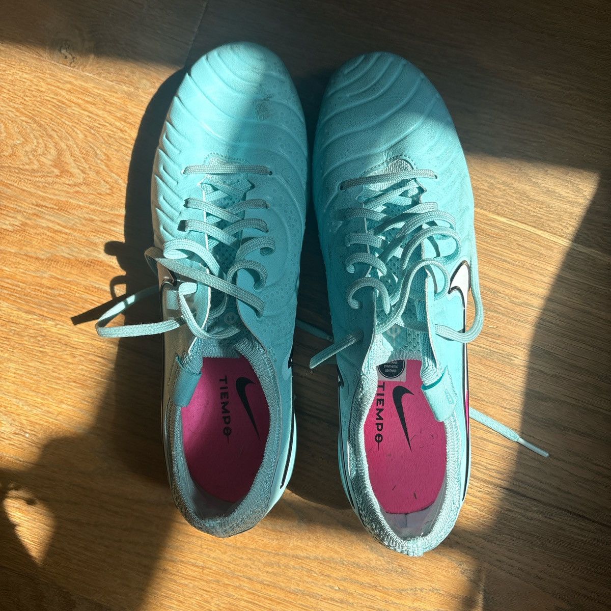 Nike Nike aqua blue cleats Size US 7.5 / EU 40-41 - 4 Thumbnail