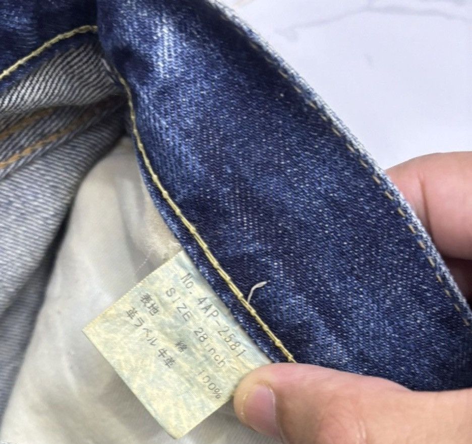 Hysteric Glamour Flared Custom Made Distressed Denim Jean
