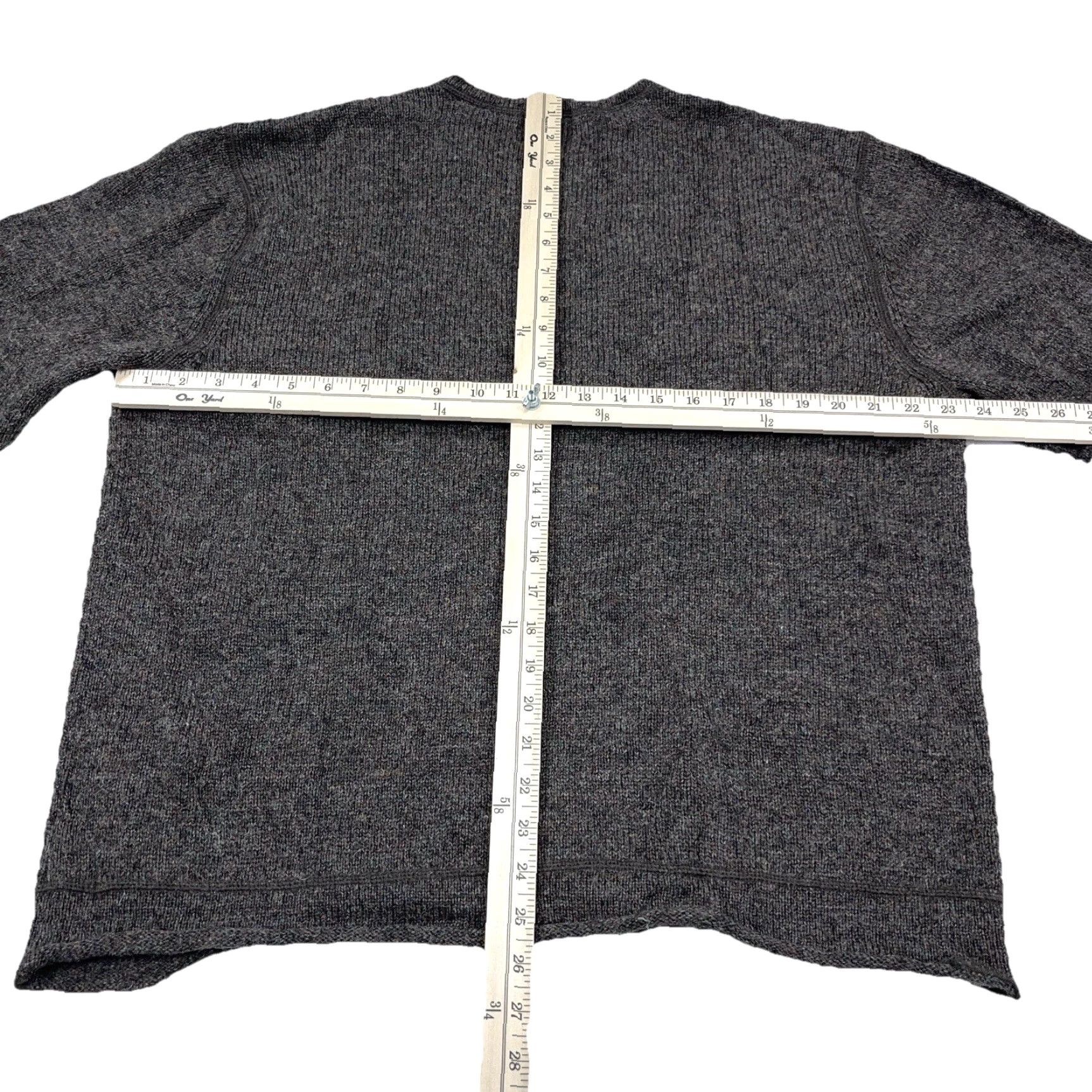 Ralph Lauren VINTAGE Ralph Lauren Sweater Men XL Brown Wool Knit V-Neck Pullover Regular Embroidered Logo Size US XL / EU 56 / 4 - 7 Thumbnail