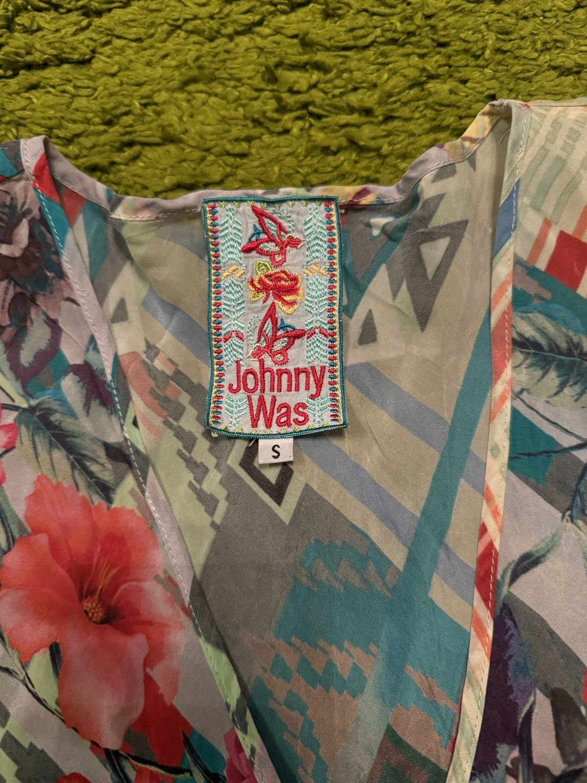 Designer × Johnny Was Johnny Was avant garde floral pattern dress Size S / US 4 / IT 40 - 4 Thumbnail