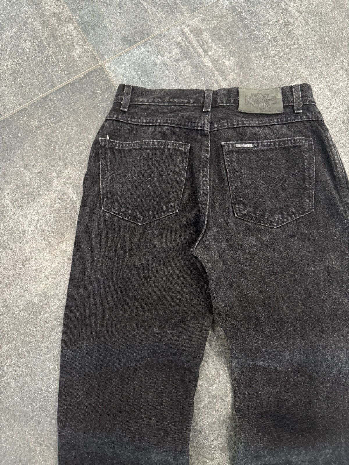 Harley Davidson Vintage 90’s Harley Davidson Straight Leg Jeans Size 28x30 Size US 28 / EU 44 - 3 Thumbnail