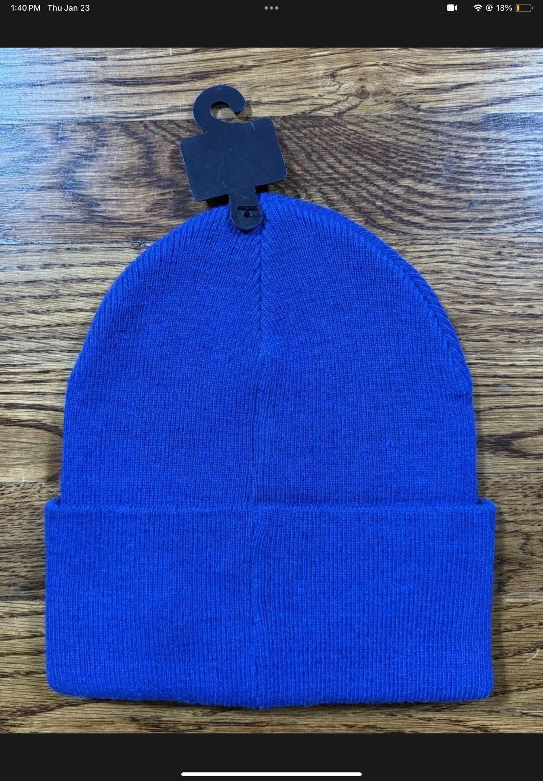 Polo Ralph Lauren Polo Sport Rib-Knit Beanie Polo Ralph Lauren Blue OS NWT Size ONE SIZE - 2 Thumbnail