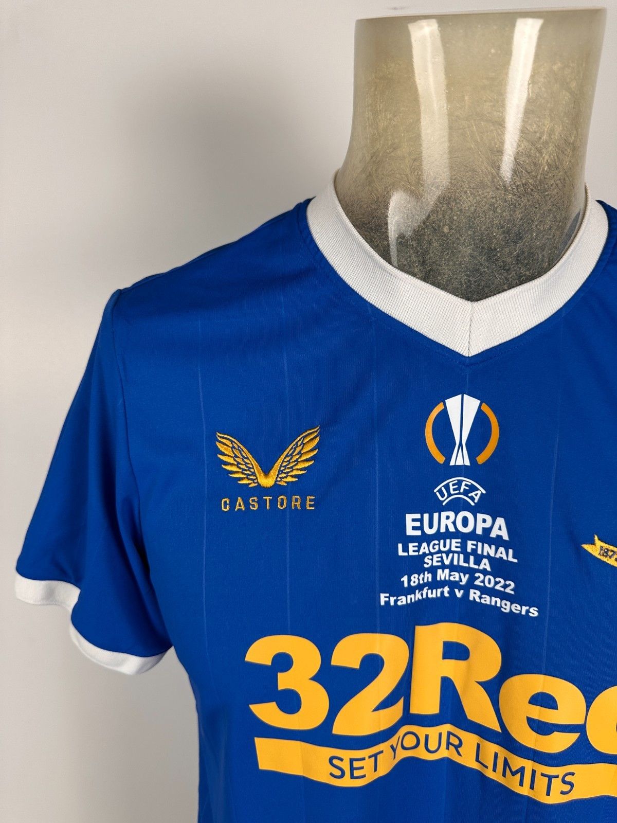 Castore Rangers 2021 Football Shirt Soccer Jersey Castore Size M Size US M / EU 48-50 / 2 - 3 Thumbnail