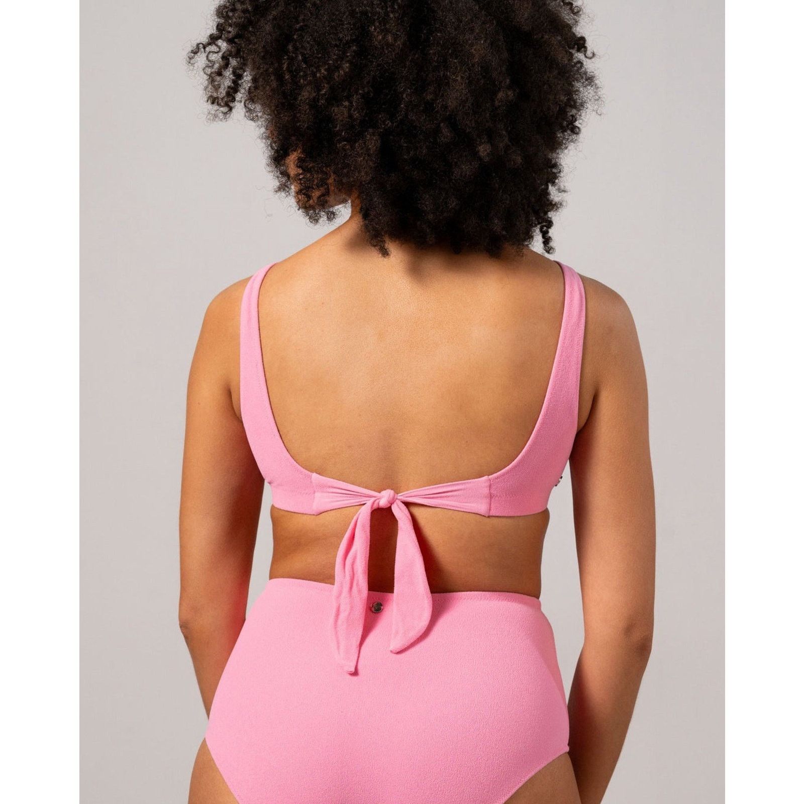 Other Understatement Pink Scoop Bikini Top Bottoms Set Candy Pink Size ONE SIZE - 2 Thumbnail