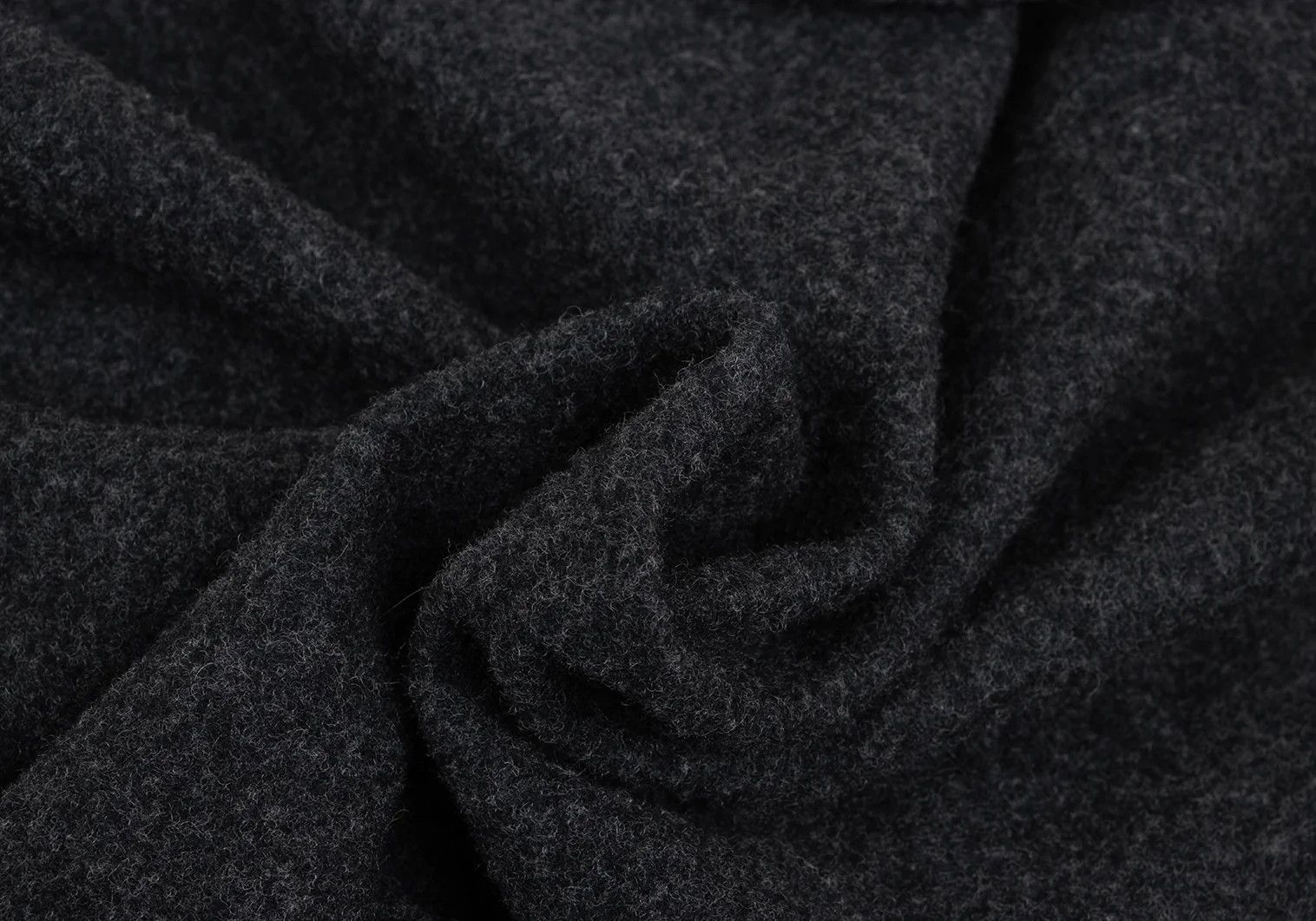 Ganryu Felt Wool No-Color Coat in Gray, Size S Size US S / EU 44-46 / 1 - 13 Thumbnail