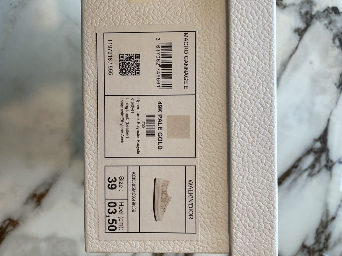 Dior Dior Walk’n’Dior platform sneaker Size US 9 / IT 39 - 7 Thumbnail