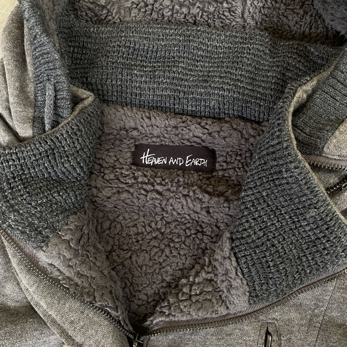 If Six Was Nine 2000s Heaven and Earth Vkei Style Big Skull Sherpa Hoodie Size US M / EU 48-50 / 2 - 7 Thumbnail