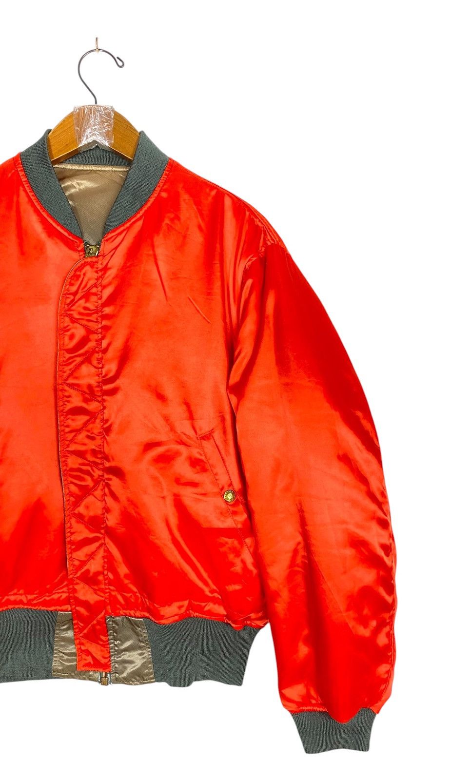Vintage Vintage Branded Garments MA-1 Reversible Bomber Jacket Usa Size US L / EU 52-54 / 3 - 10 Thumbnail