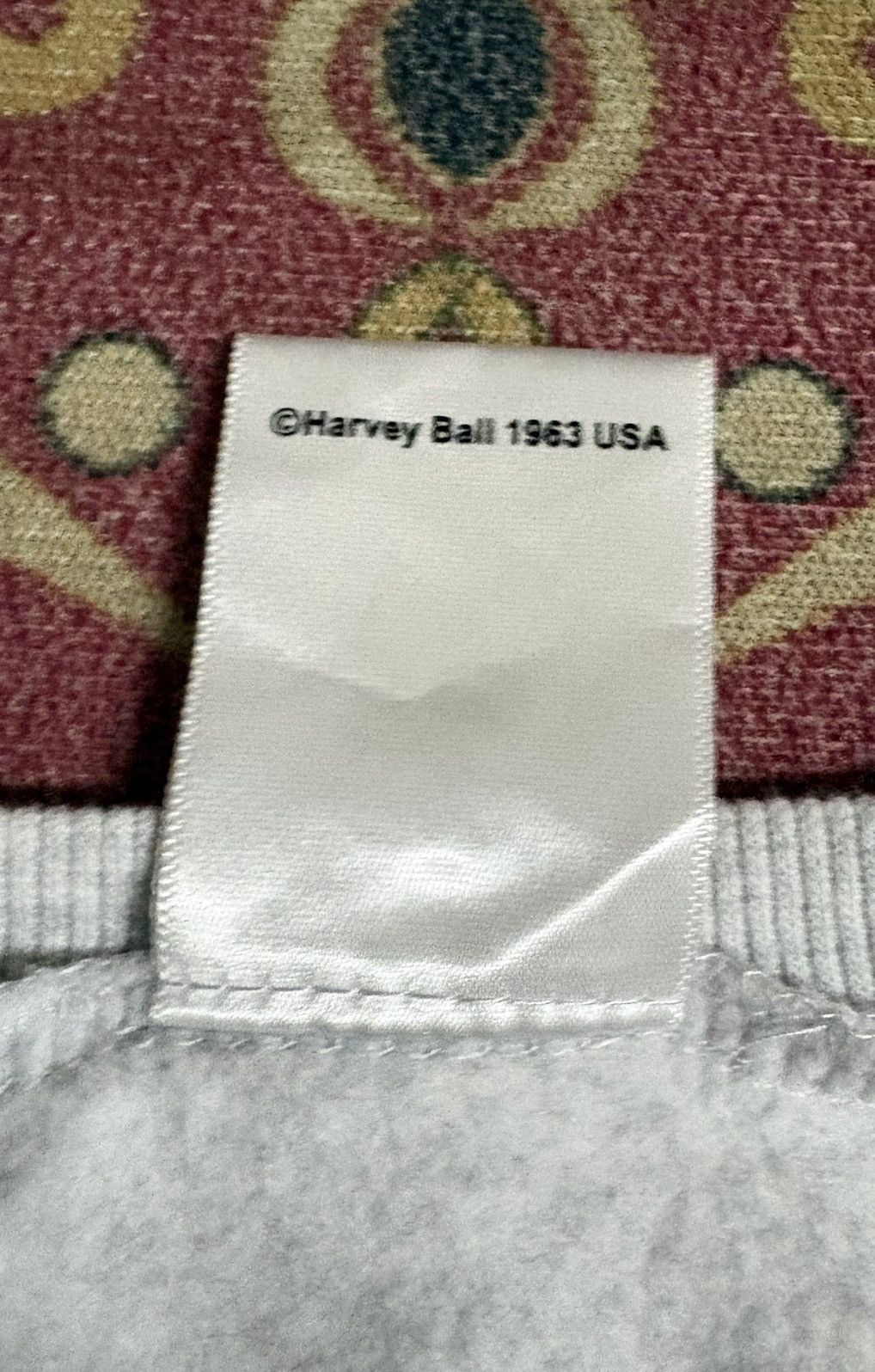 Japanese Brand SMILEY FACE Over Print Back Side Sweatshirt Size US M / EU 48-50 / 2 - 7 Thumbnail