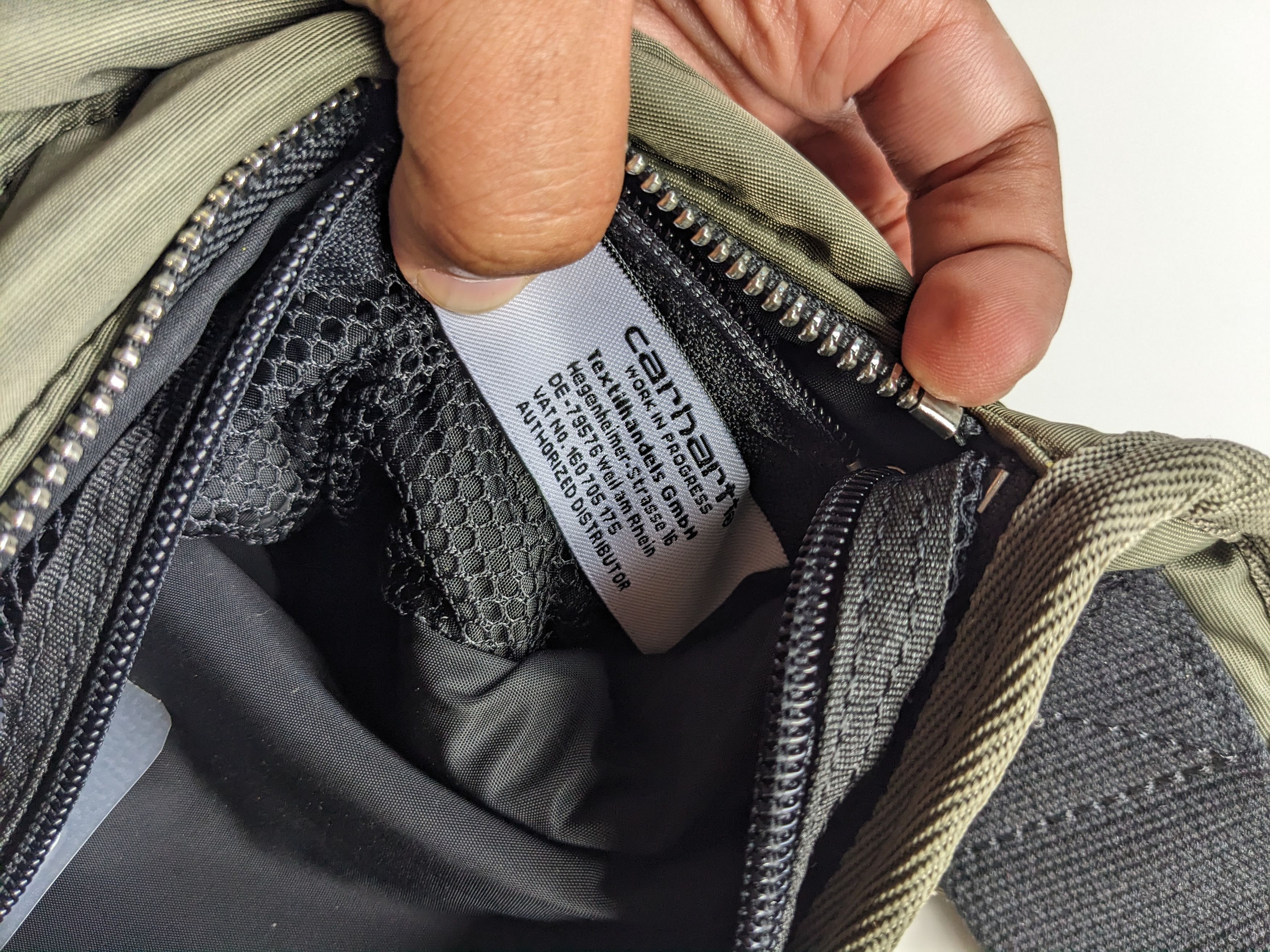 A.P.C. × Carhartt Wip A.P.C x Carhartt WIP shawn hip waistbag olive green Size ONE SIZE - 8 Thumbnail