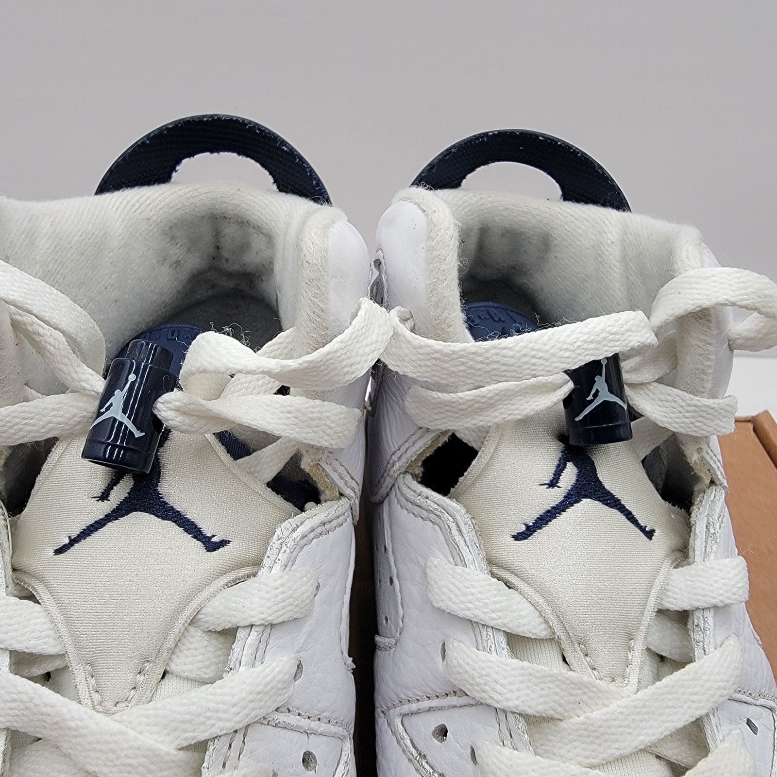 Nike Air Jordan 6 Retro GS 'Midnight Navy' Sz 6Y/7.5W 384665-141 Size US 7.5 / IT 37.5 - 9 Thumbnail