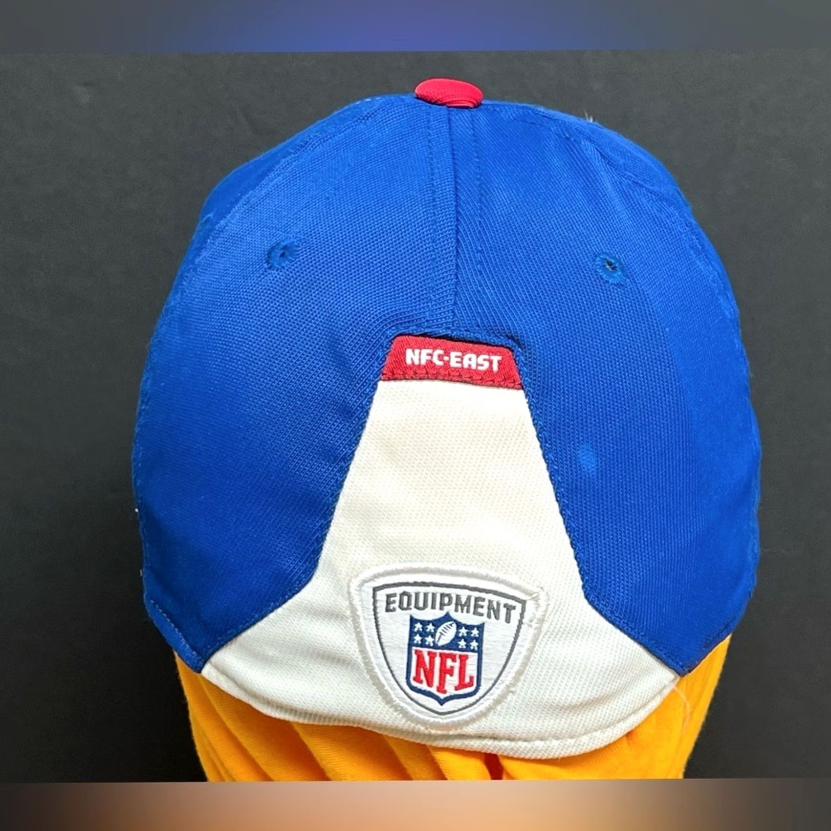 Reebok Reebok NFL On Field Hat Giants Blue M/L Mens Baseball Cap One Size Size ONE SIZE - 4 Thumbnail
