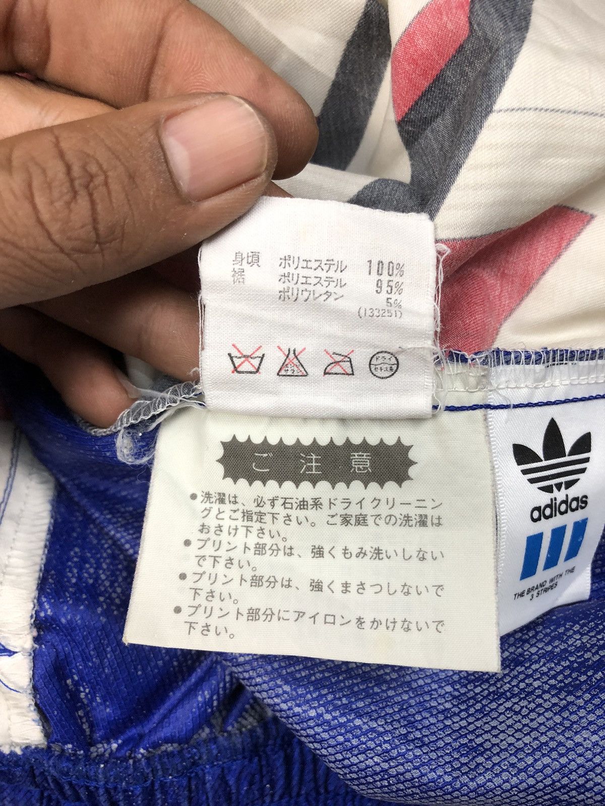 Vintage 90s Adidas Descente France Trackpants