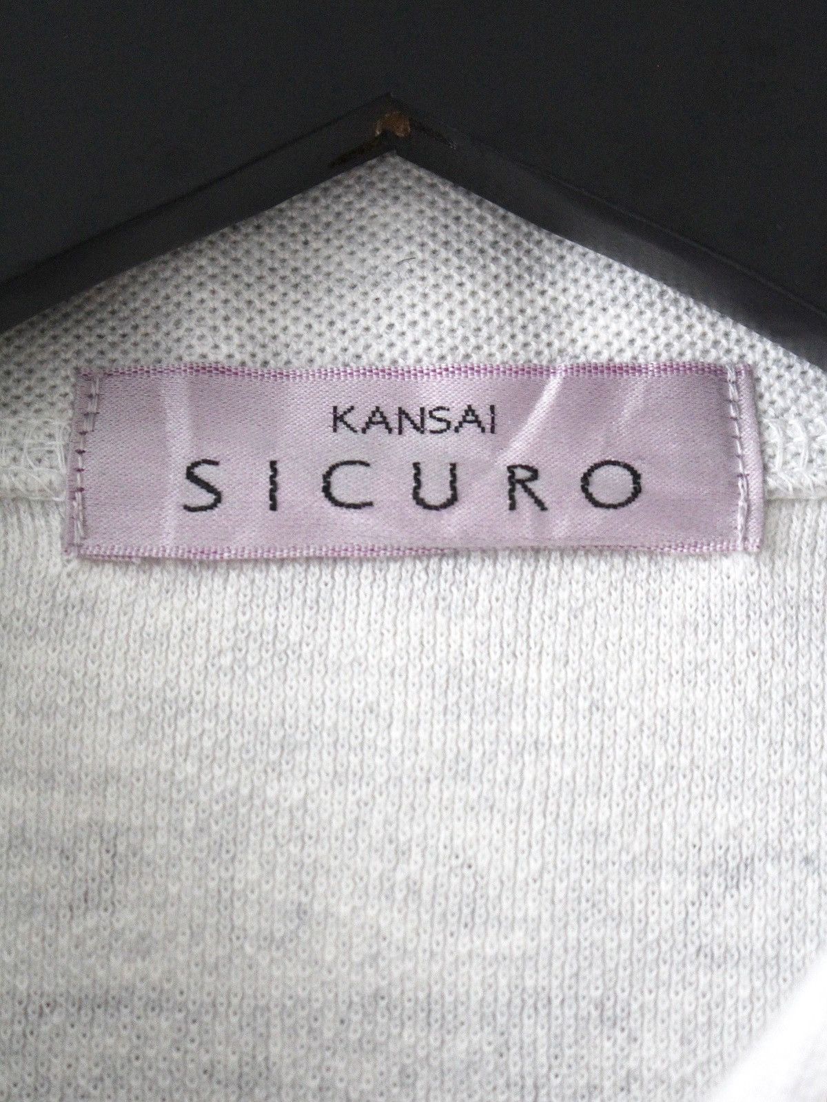 Kansai Yamamoto 1990S KANSAI YAMAMOTO SICURO COLOR-CODED PLACKET POLO Size US M / EU 48-50 / 2 - 4 Thumbnail
