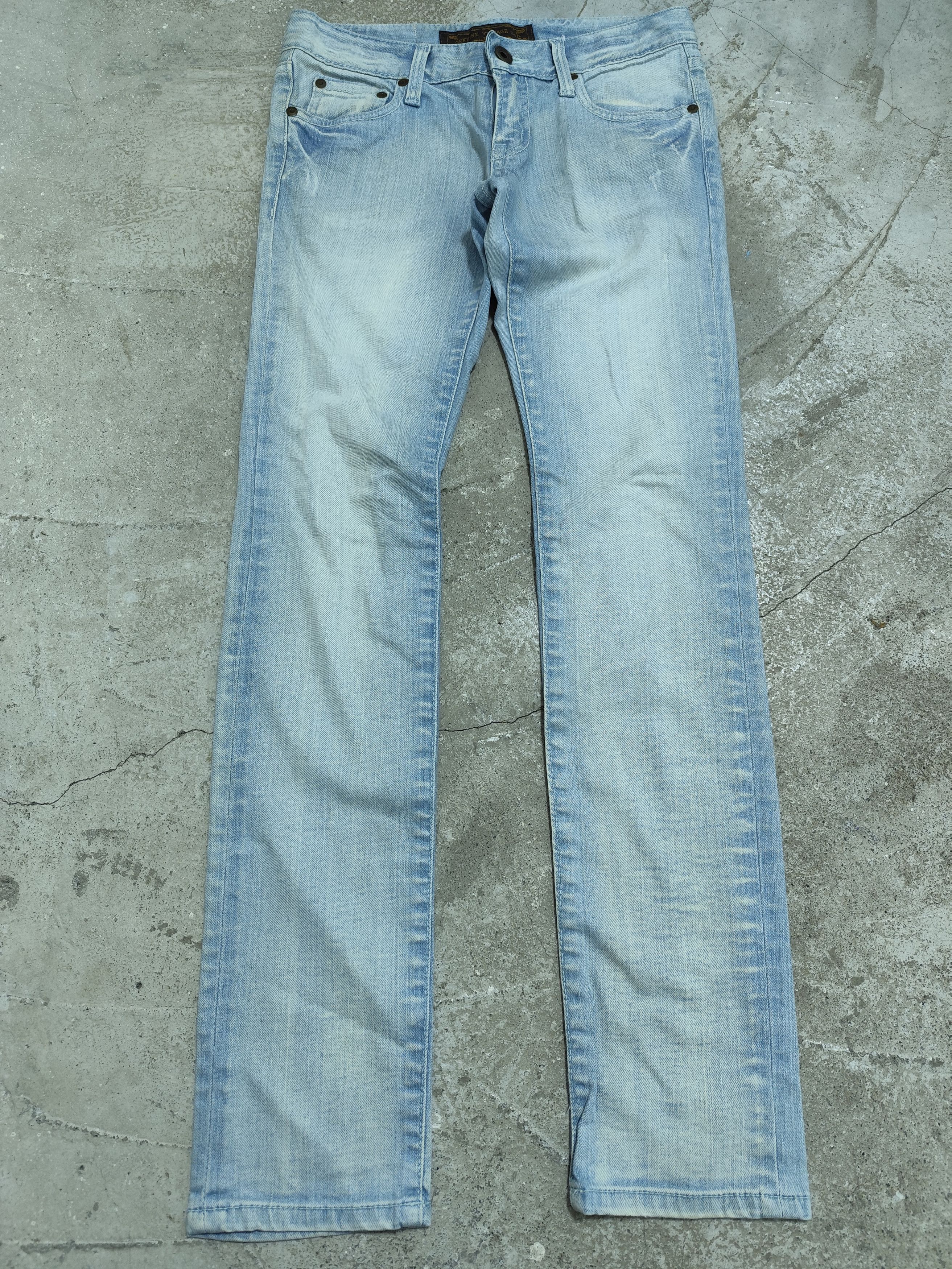 GOA Vintage GOA blue faded jeans Size 29" - 1 Thumbnail