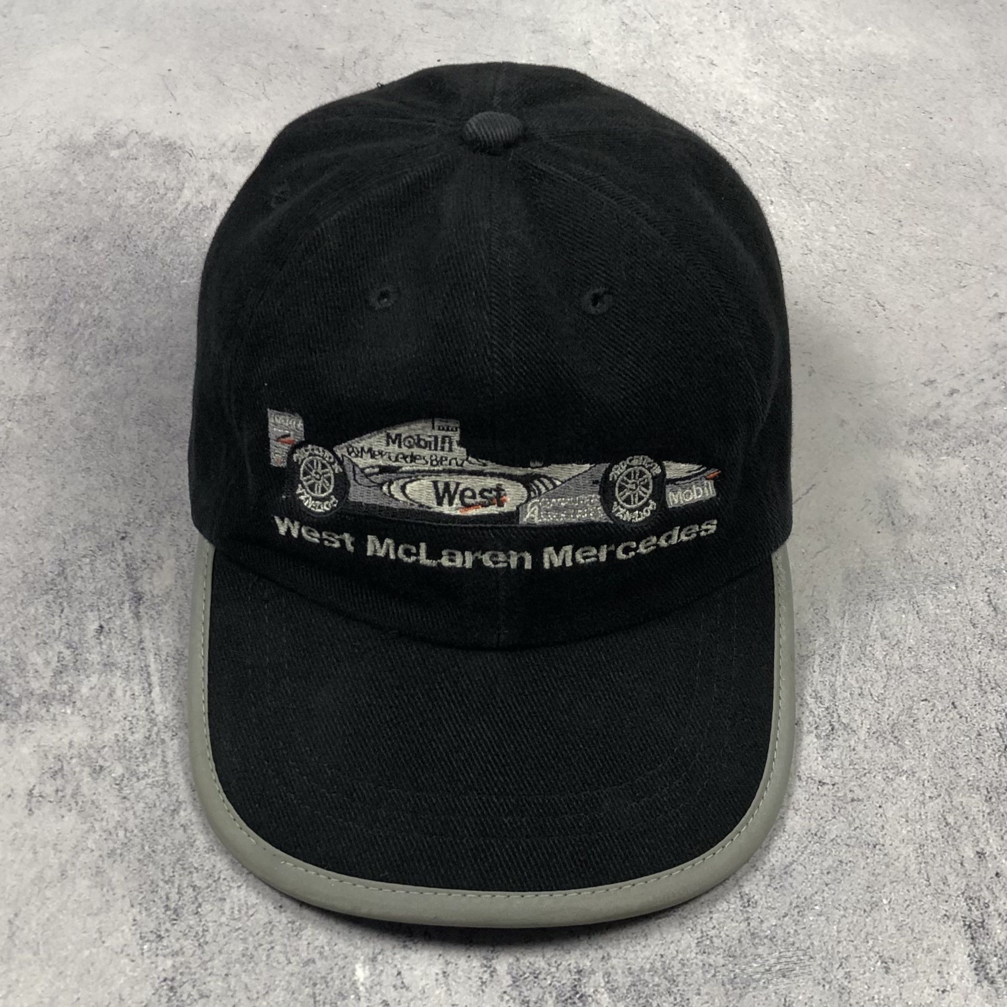 Malcolm McLaren Vintage West McLaren Mercedes Cap F1 Reflective Size ONE SIZE - 3 Thumbnail