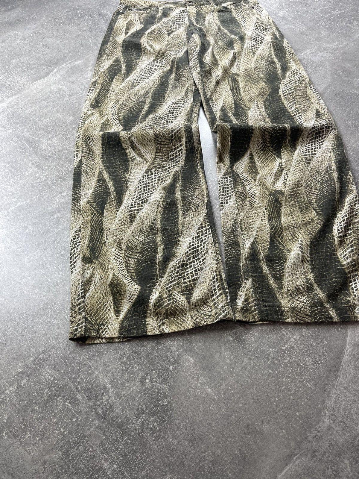 Dolce & Gabbana RARE Vintage D&G Dolce & Gabbana Snake Print Pants Y2K 00s Size 28" / US 6 / IT 42 - 8 Thumbnail