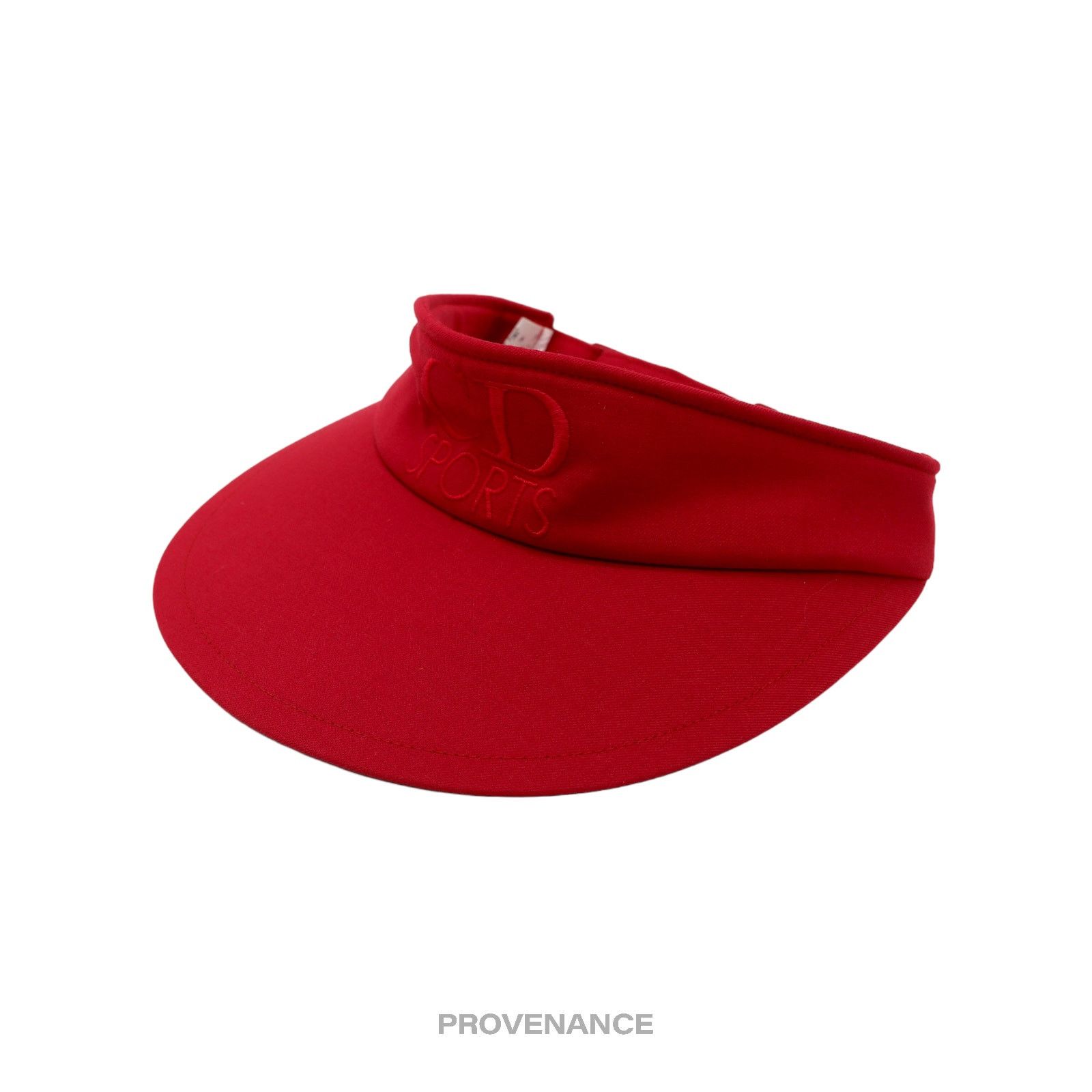 Dior 🔴 Dior CD SPORTS Visor - Red Size ONE SIZE - 3 Thumbnail