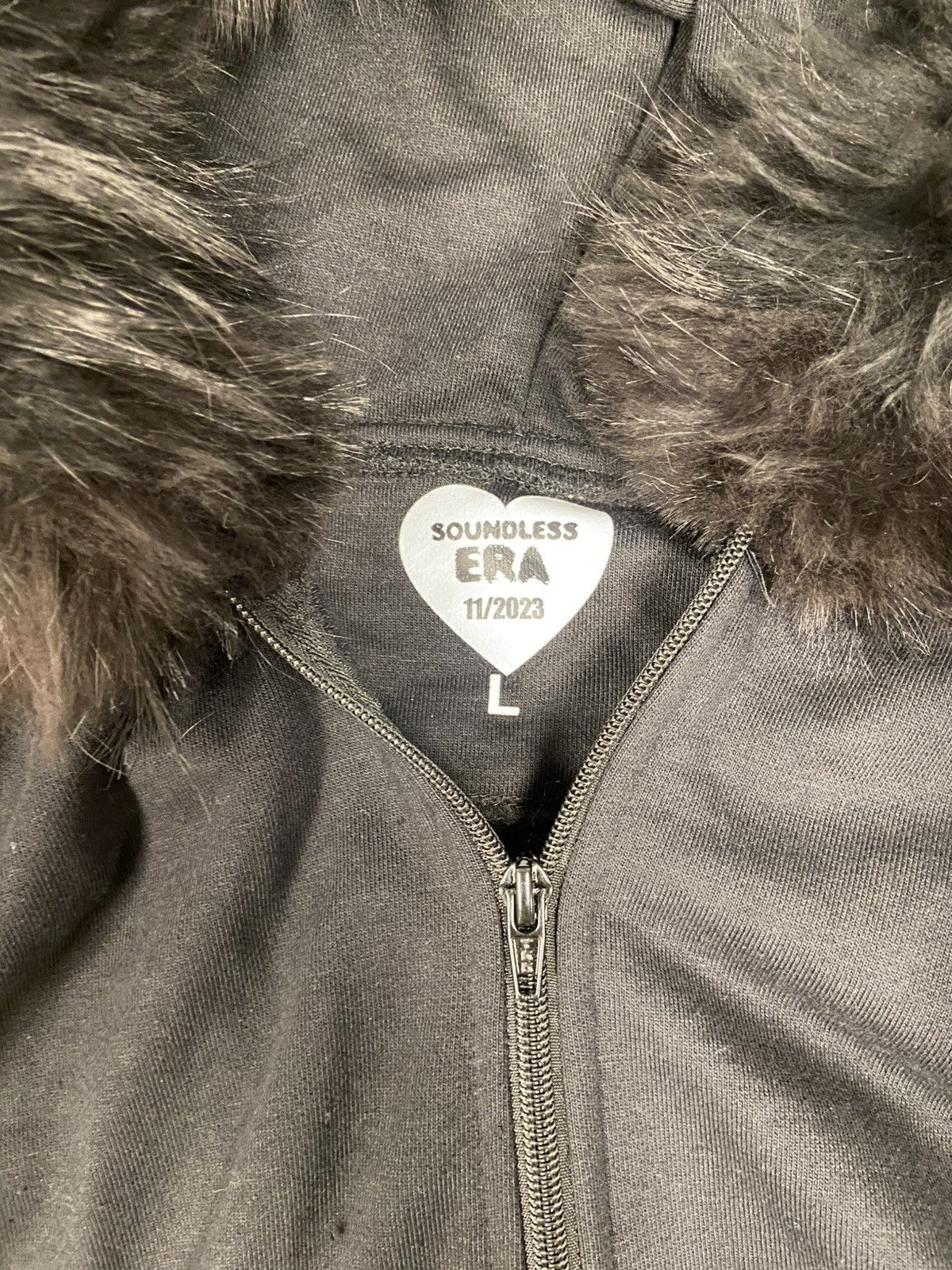 Other Geaksx Soundless Era Black Fur hoodie Size US L / EU 52-54 / 3 - 3 Thumbnail