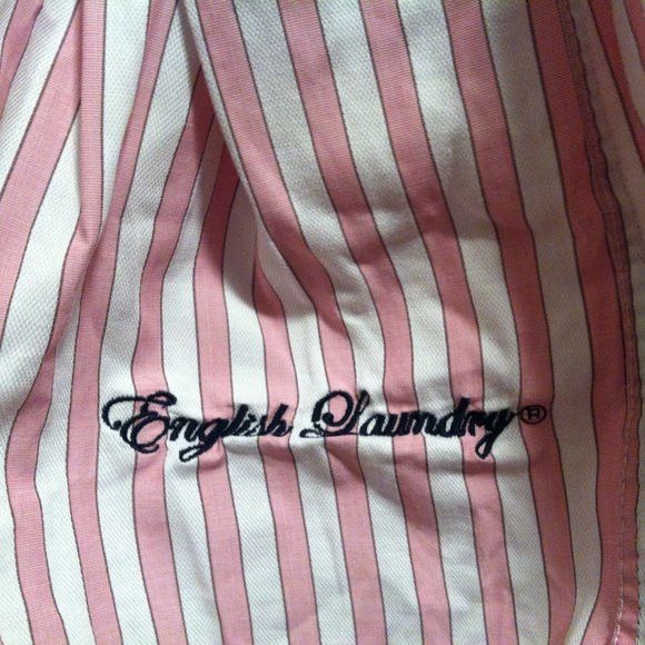 English Laundry ENGLISH LAUNDRY PINK 100%COTTON CASUAL SHIRT SIZE: 17/34-35 Size US XL / EU 56 / 4 - 7 Thumbnail