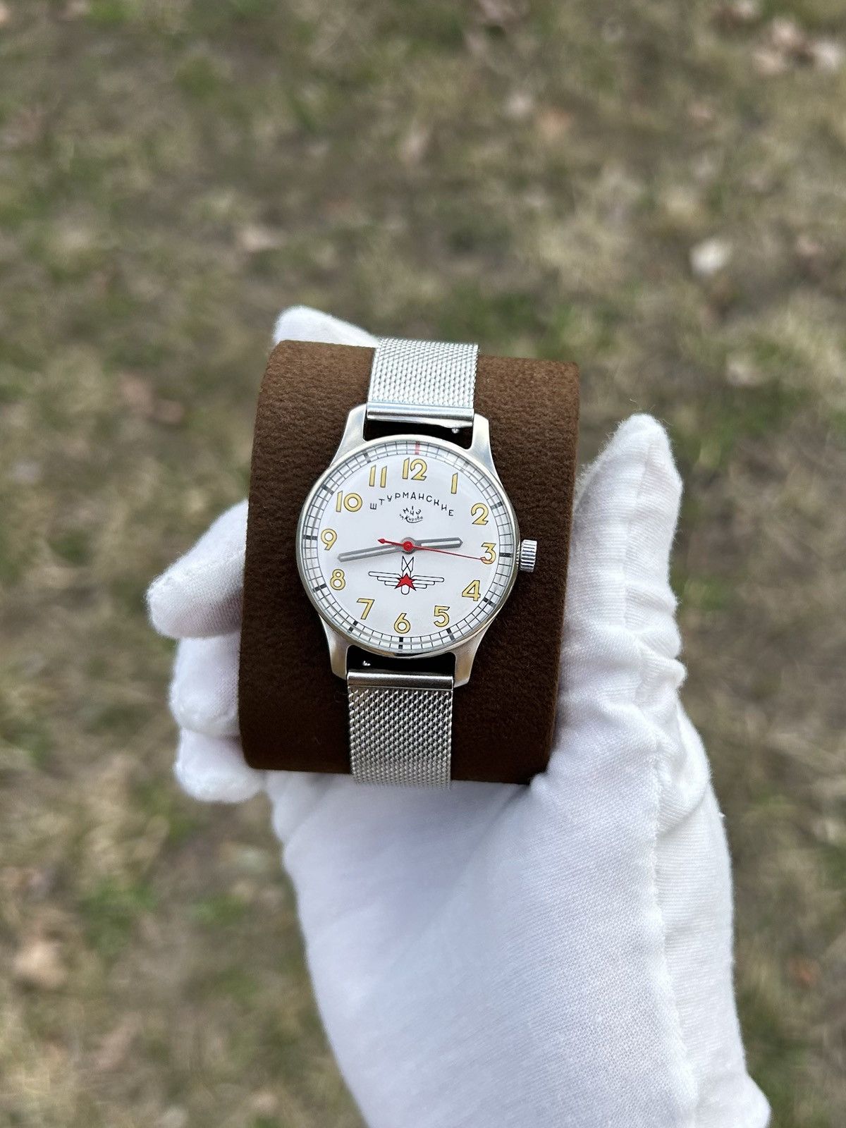 Vintage Vintage Watch Pobeda USSR Soviet Mechanical Retro 1970s Size ONE SIZE - 1 Thumbnail