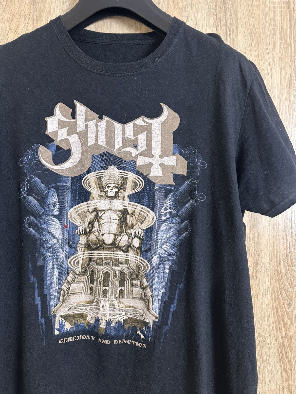 Band Tees 🔥 Ghost Ceremony And Devotion Tour Rock Band T Shirt Punk Size US L / EU 52-54 / 3 - 3 Thumbnail