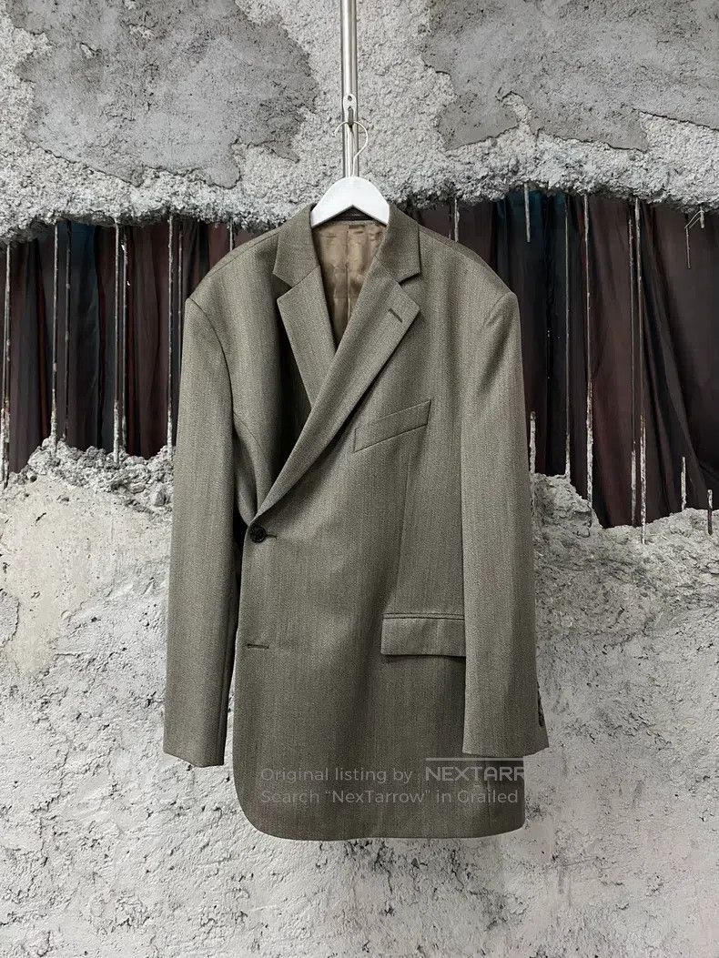 Martine Rose Martine Rose size s Slant Front Pleated Suit Jacket Size 36S - 1 Thumbnail