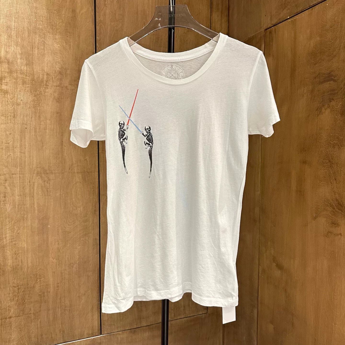Chrome Hearts Chrome Hearts Collab White T-Shirt L Men Size US L / EU 52-54 / 3 - 1 Thumbnail