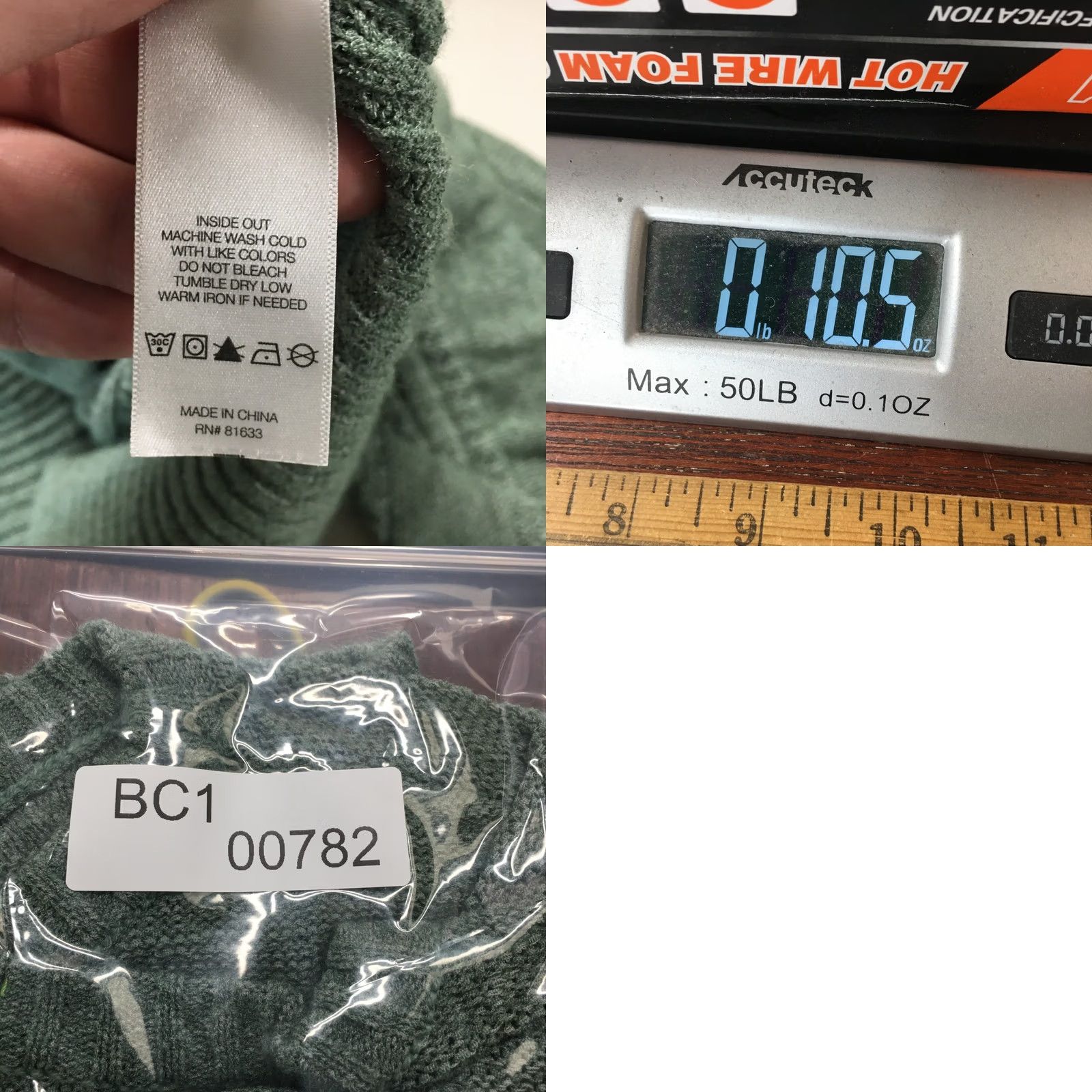 Kenneth Cole Kenneth Cole Reaction Sweater 38 Green Short Sleeve Knit Tencel Pullover Women Size XS / US 0-2 / IT 36-38 - 9 Thumbnail