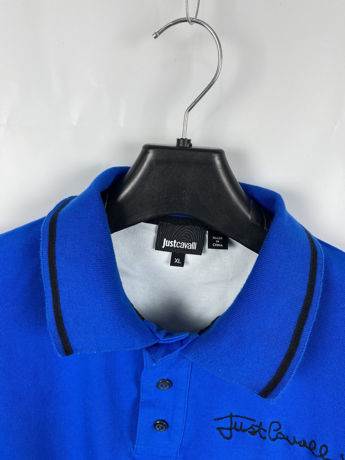 Just Cavalli Just Cavalli Men Polo Tee Embroidered Logo size XL Size US XL / EU 56 / 4 - 2 Thumbnail
