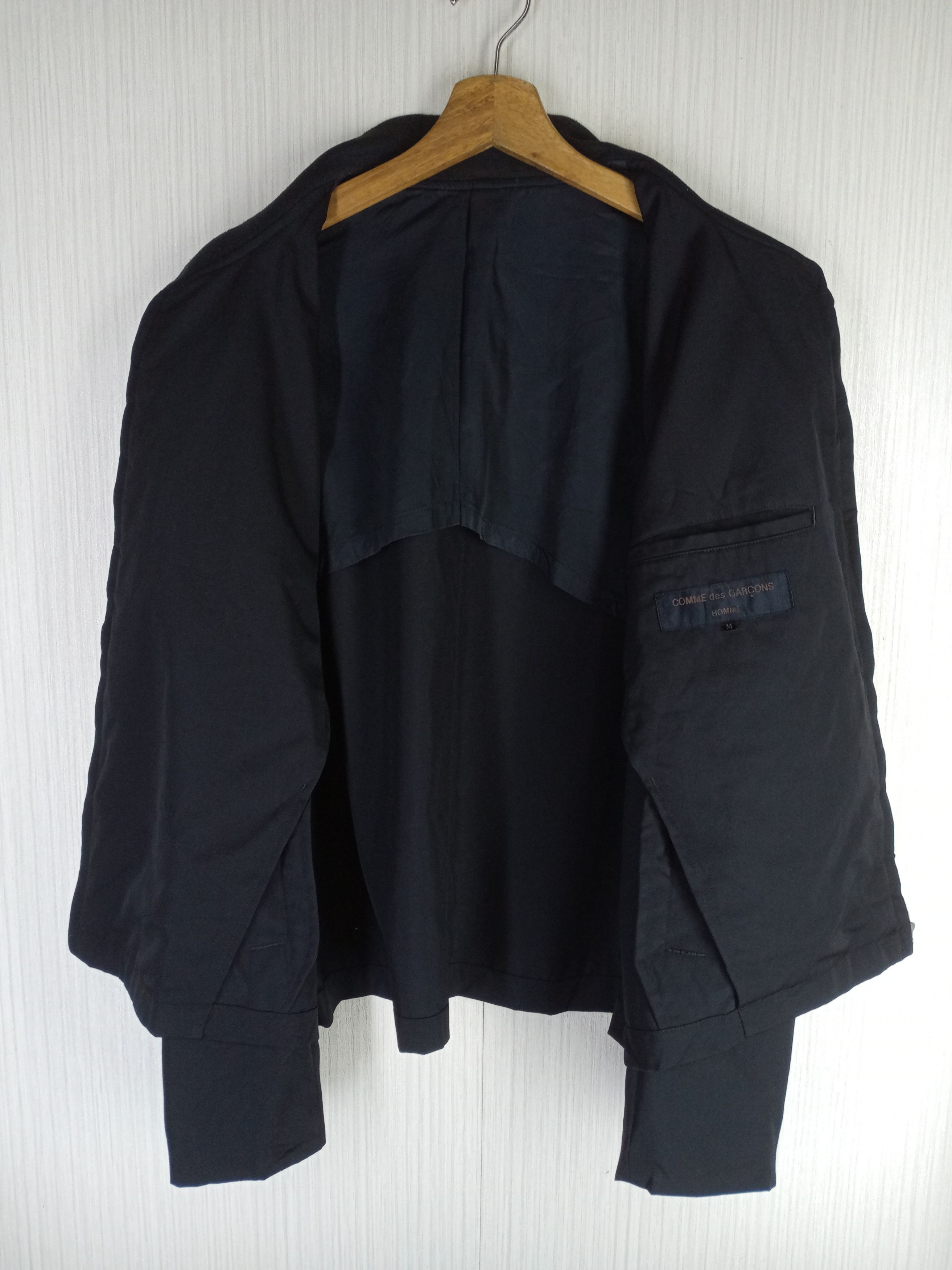 Comme des Garcons Homme Rare Comme Des Garcons Homme Surface Wool Laine Jacket Size US M / EU 48-50 / 2 - 3 Thumbnail