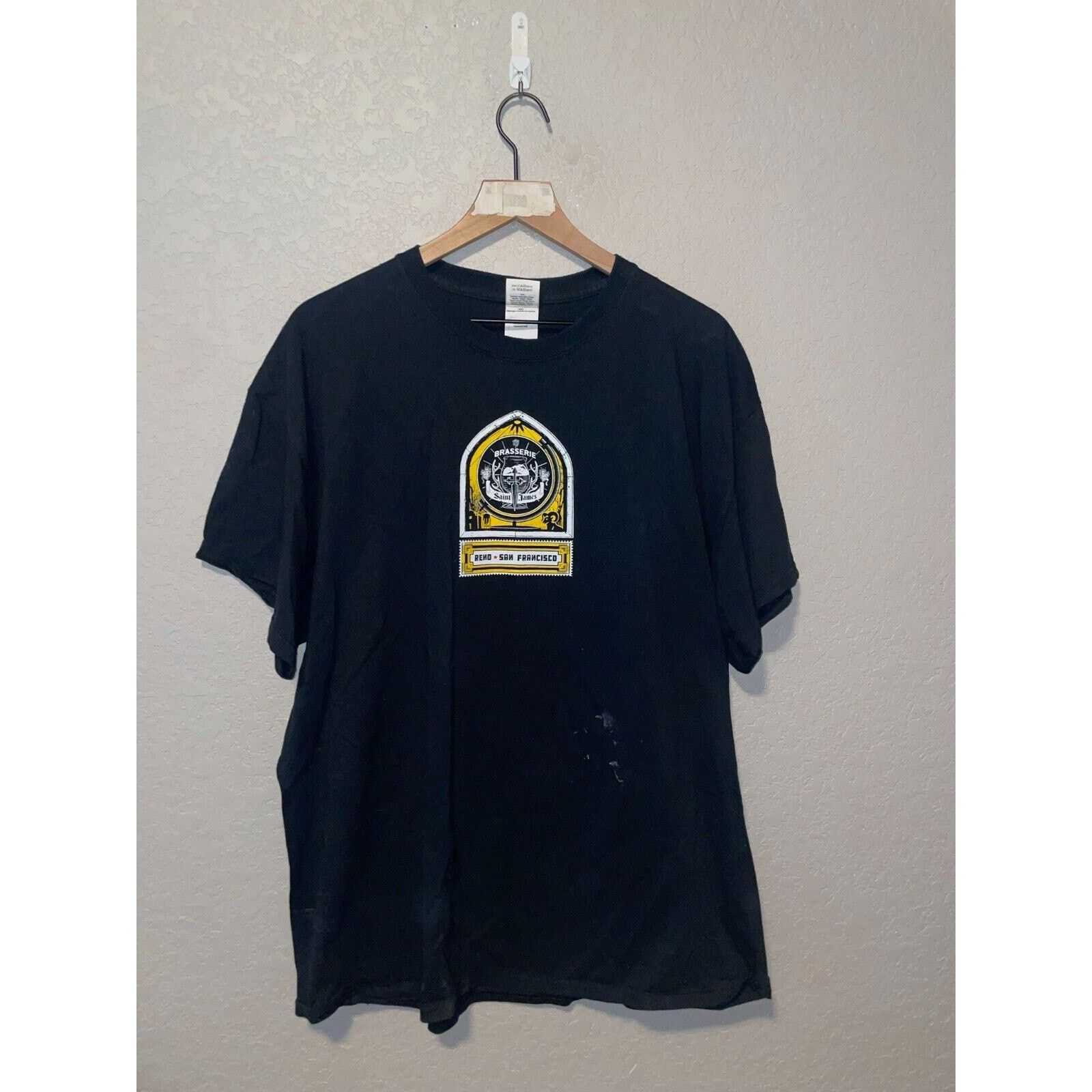 Vintage Vintage Brasserie Saint James Shirt Reno Daily Wages Saison Size US XL / EU 56 / 4 - 2 Thumbnail