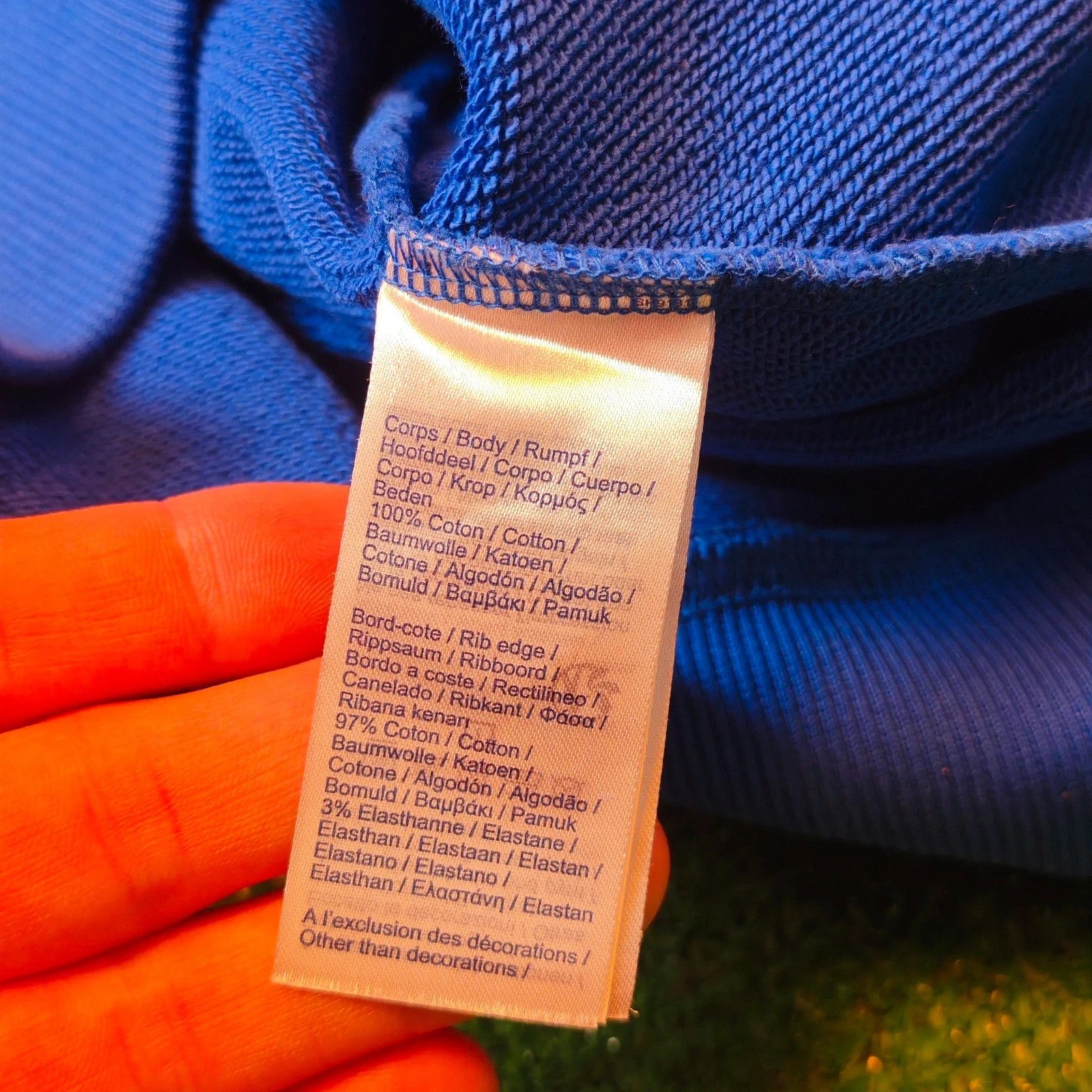 Lacoste Lacoste Polo Sweatshirt blue mens Medium rugby collared Size US M / EU 48-50 / 2 - 10 Thumbnail