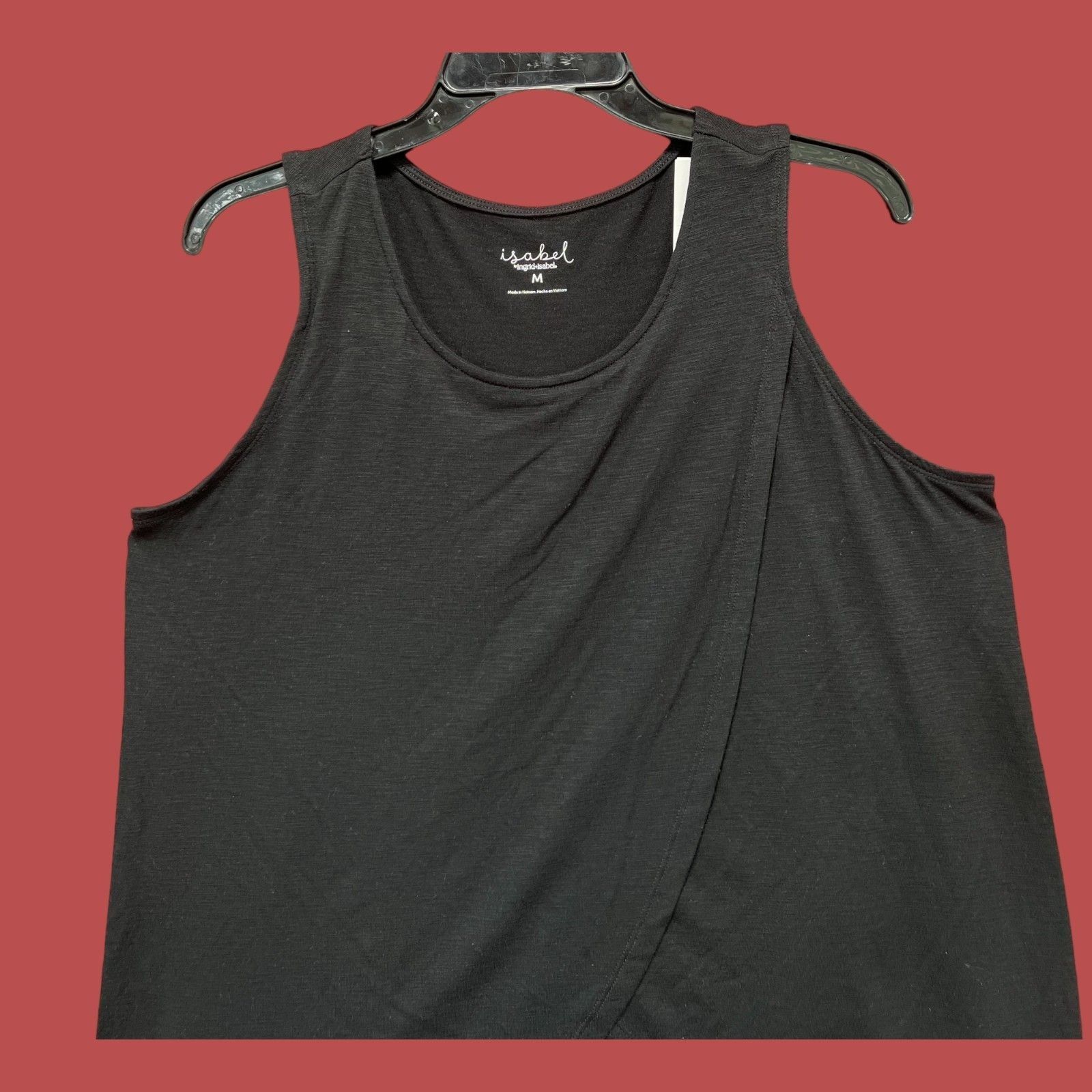 Other Ingrid + Isabel - Women's Sleeveless Wrap Blouse - Black - M Size M / US 6-8 / IT 42-44 - 9 Thumbnail