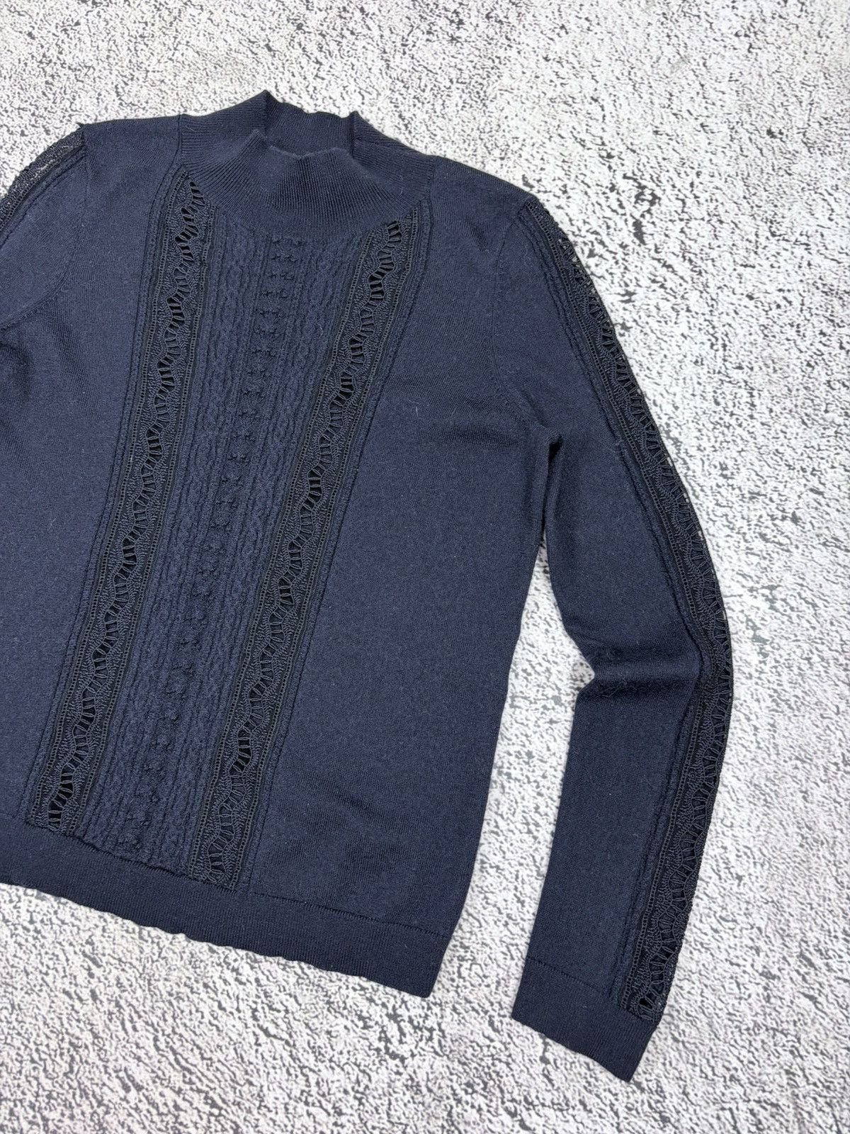 Sezane Sézane Janis Laine Merino Manches Longues Pull Tricot Size M / US 6-8 / IT 42-44 - 5 Thumbnail