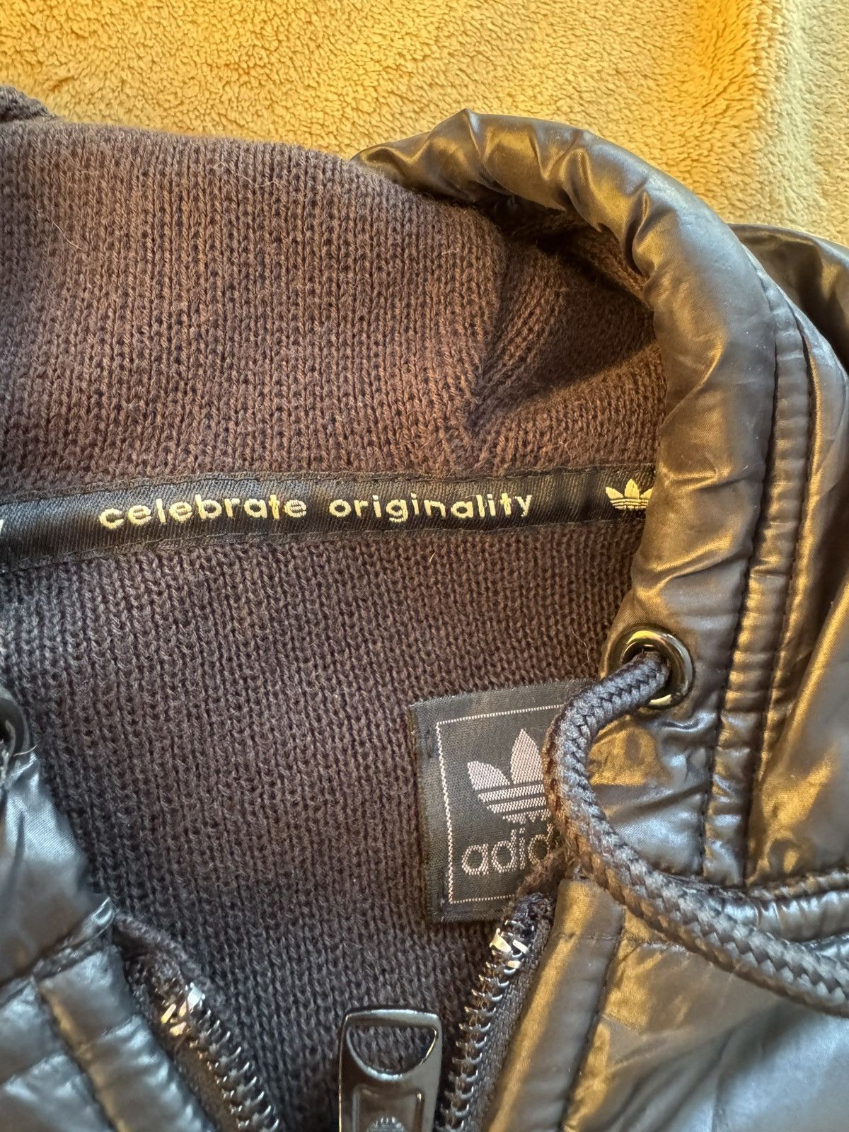 Adidas ADIDAS RARE VINTAGE SPORT LEATHER LIGHT JACKET Size US L / EU 52-54 / 3 - 6 Thumbnail