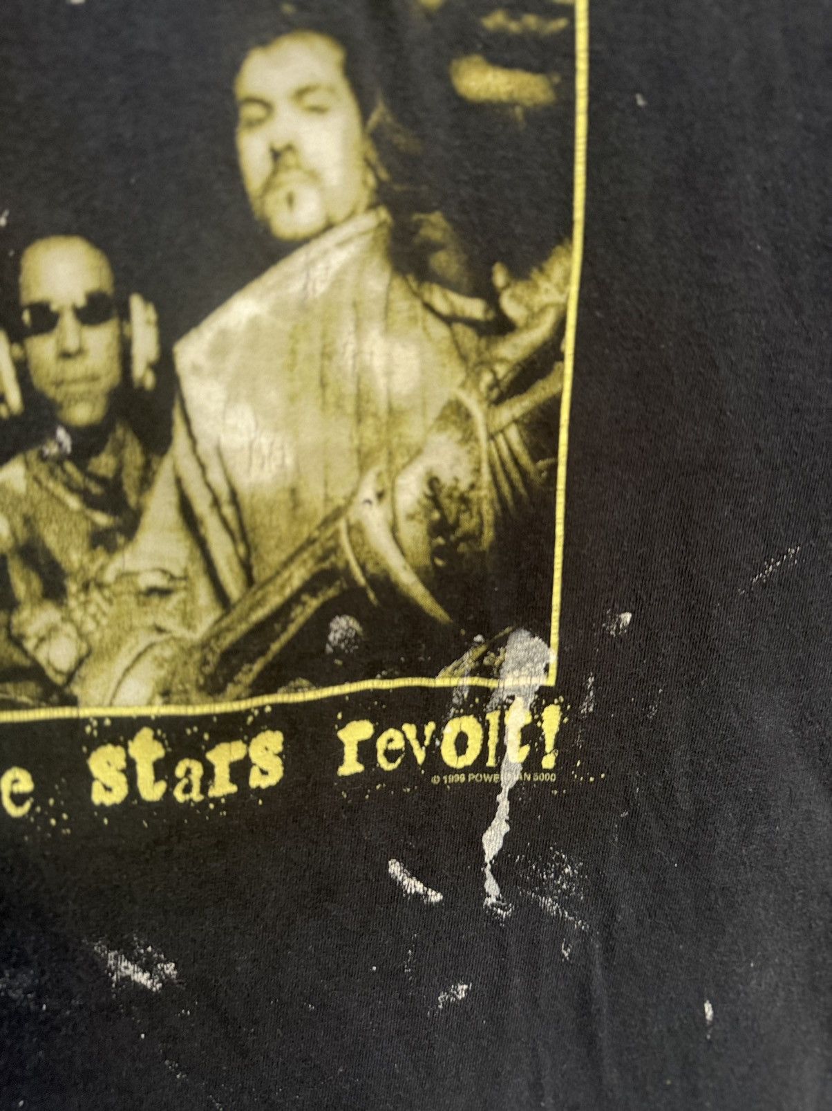 Band Tees Thrashed Vintage 90s Powerman 5000 PM5K American Rock Band T Size US XL / EU 56 / 4 - 3 Thumbnail
