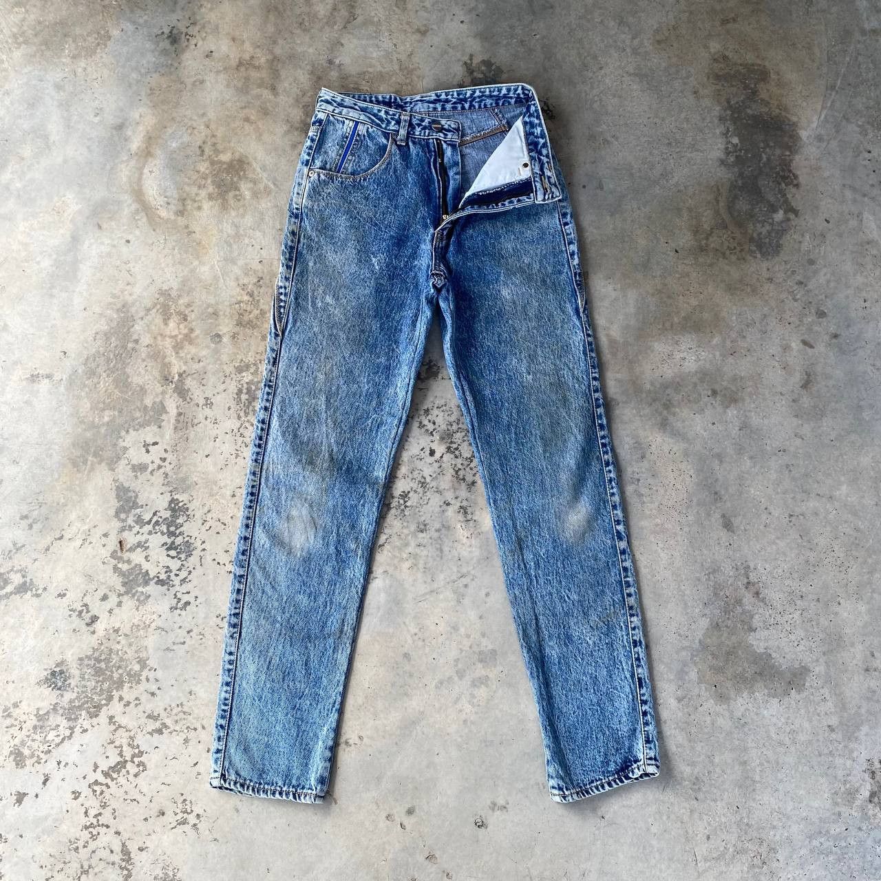 Vintage Vintage 80s/90s Edwin Acid Wash Dirty Tapered Retro Grunge Size US 28 / EU 44 - 8 Thumbnail