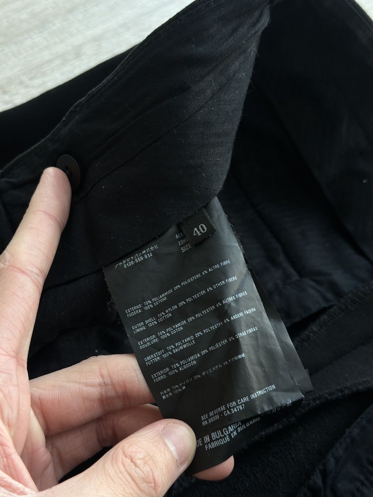 Prada Prada Zippers Soft Trousers Made in Italy Size 27" / US 4 / IT 40 - 9 Thumbnail