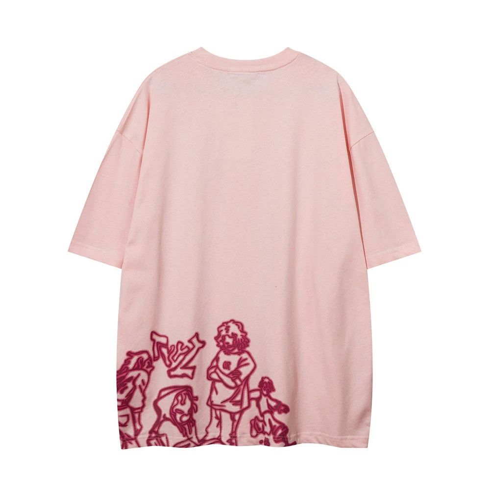 Vintage Men's casual anime print short-sleeved T-shirt Size US M / EU 48-50 / 2 - 2 Thumbnail