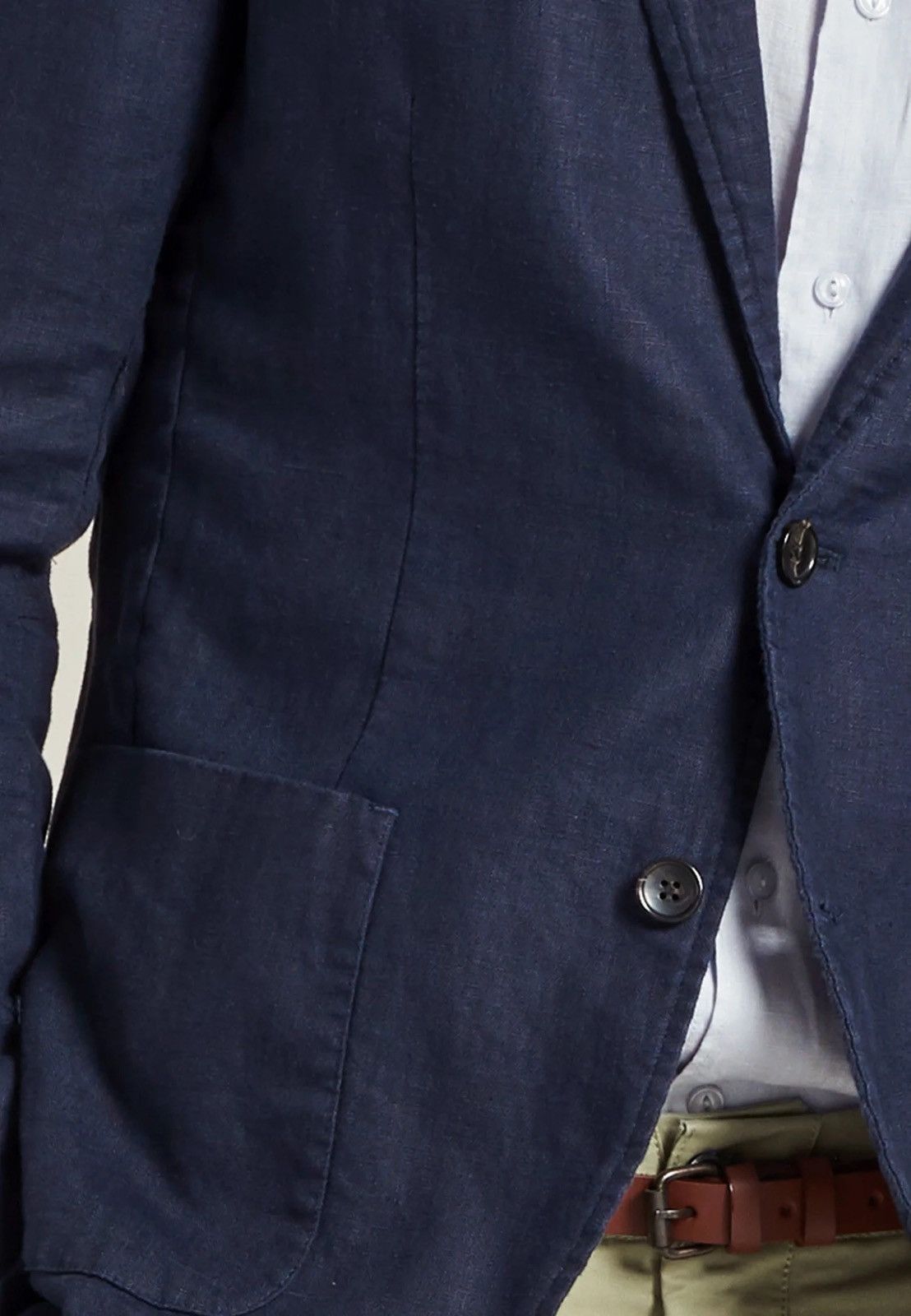 Other Dstrezzed Linen Cotton Blazer Size 38R - 8 Thumbnail