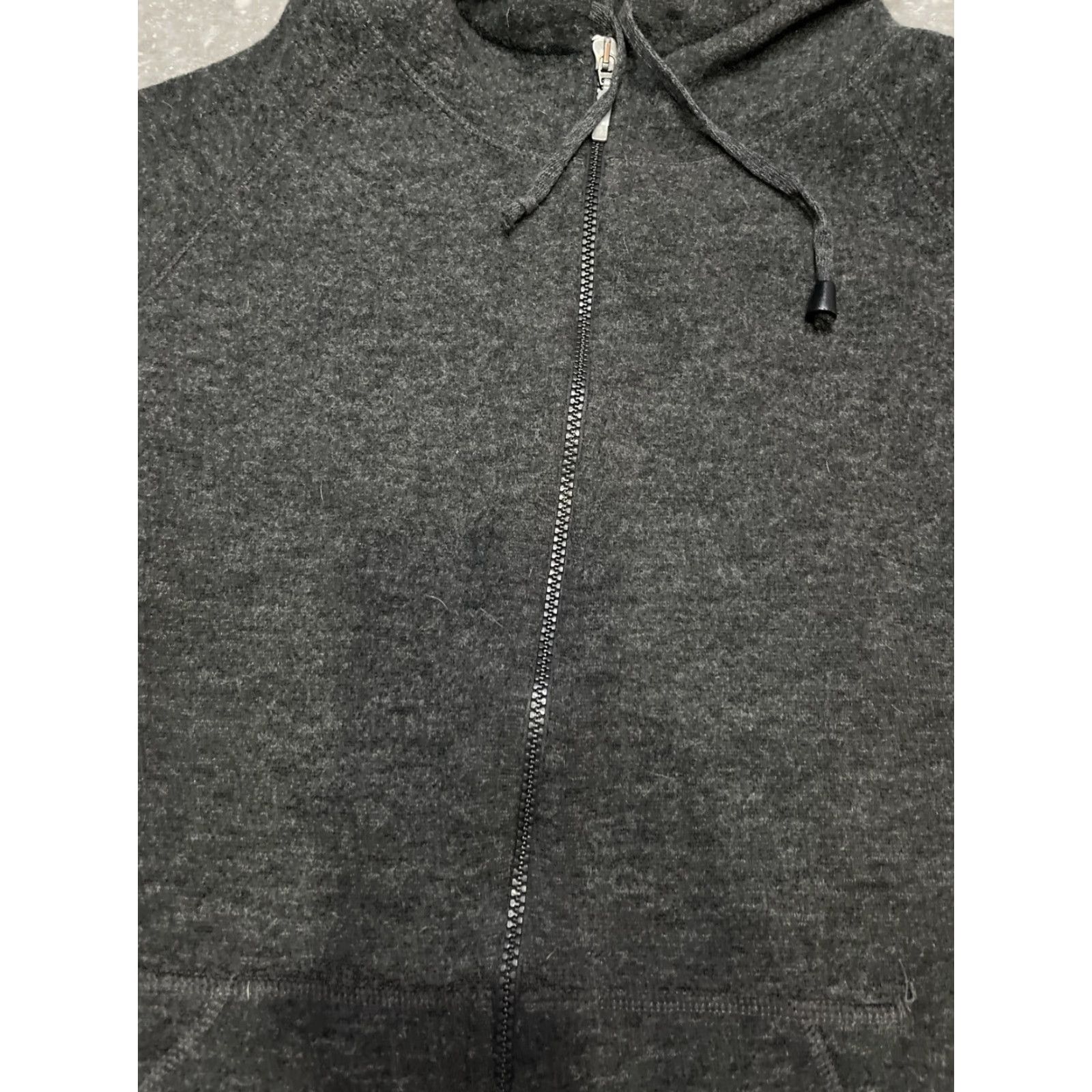 Marks & Spencer VINTAGE ST MICHAEL M&S Hoodie Full Zip Grey Marl Size 16 Womens Size XXL / US 16-18 / IT 52-54 - 2 Thumbnail