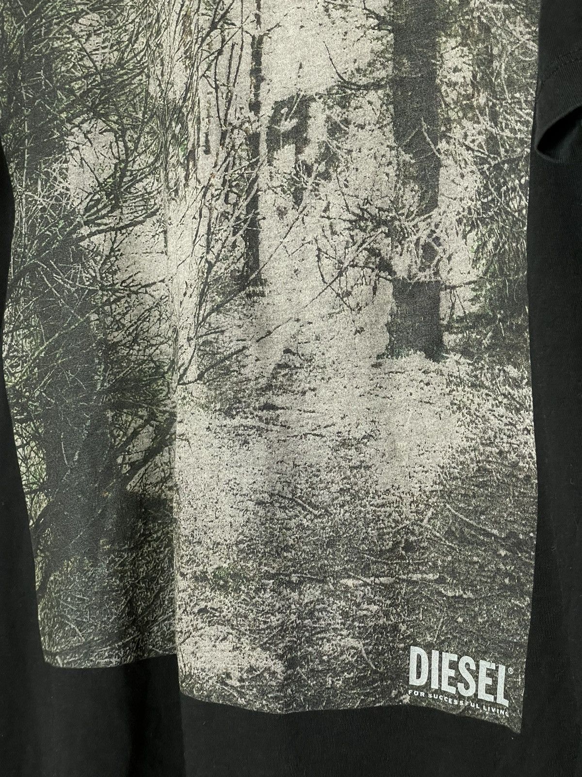 Diesel × Vintage Vintage Diesel Wolf Avant Garde T Shirt Size US L / EU 52-54 / 3 - 8 Thumbnail