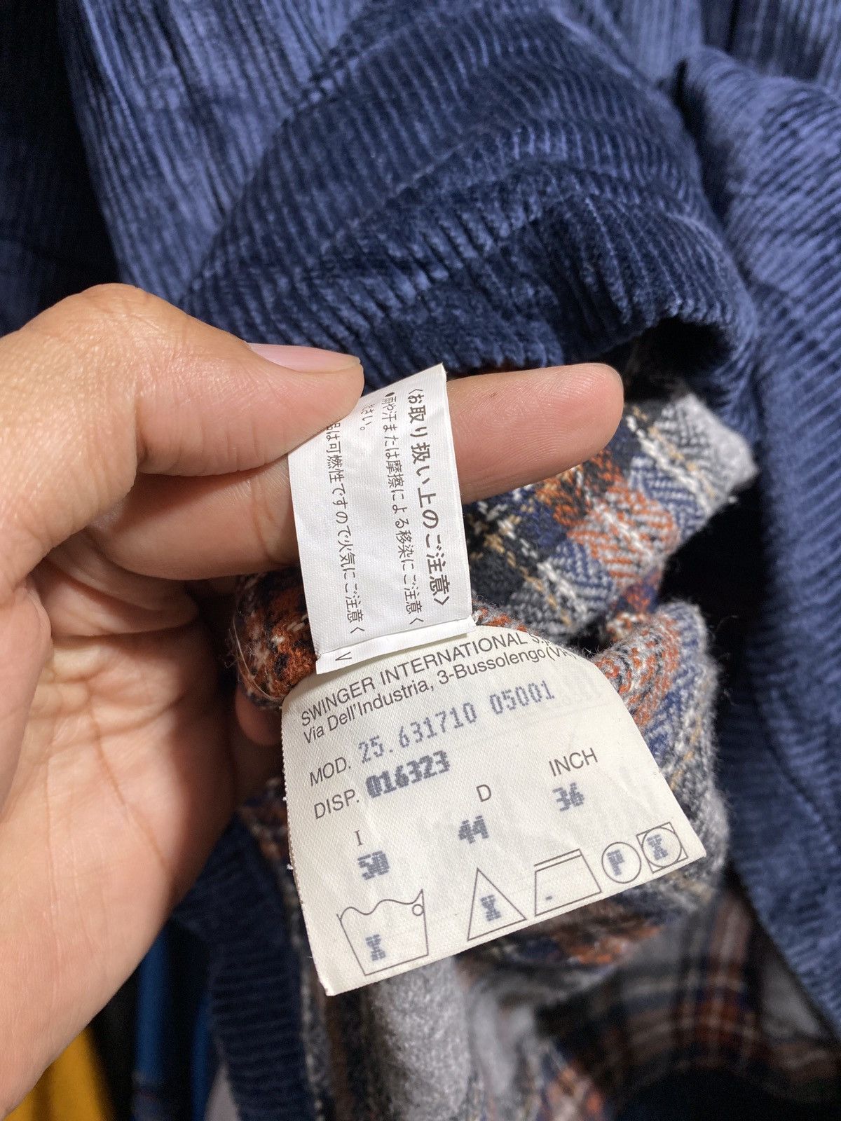 Fendi × Vintage Vintage Fendi Corduroy Blazers Jacket Size 36R - 5 Thumbnail